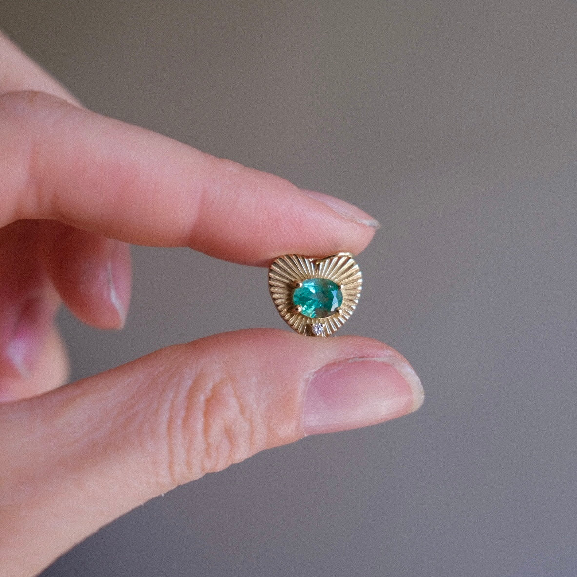 Lovelight with Emerald and Diamond