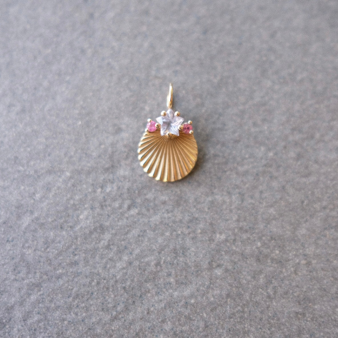 InfiniteLight with Star Cut Light Blue Sapphire and Pink Sapphire Accents