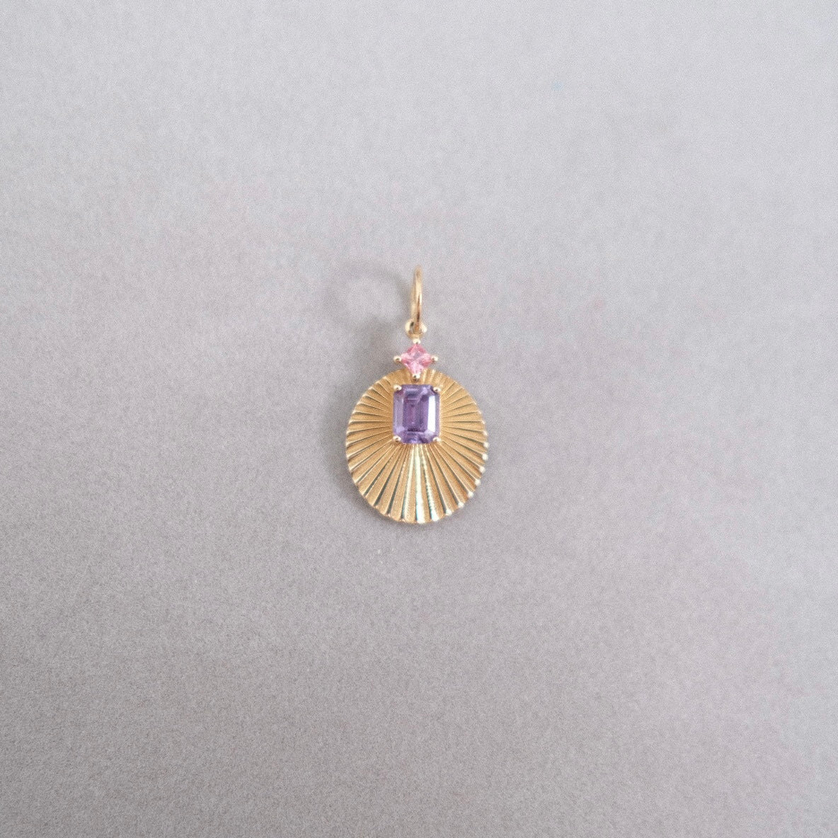 JoyLight with Purple Sapphire and Pink Sapphire Accent