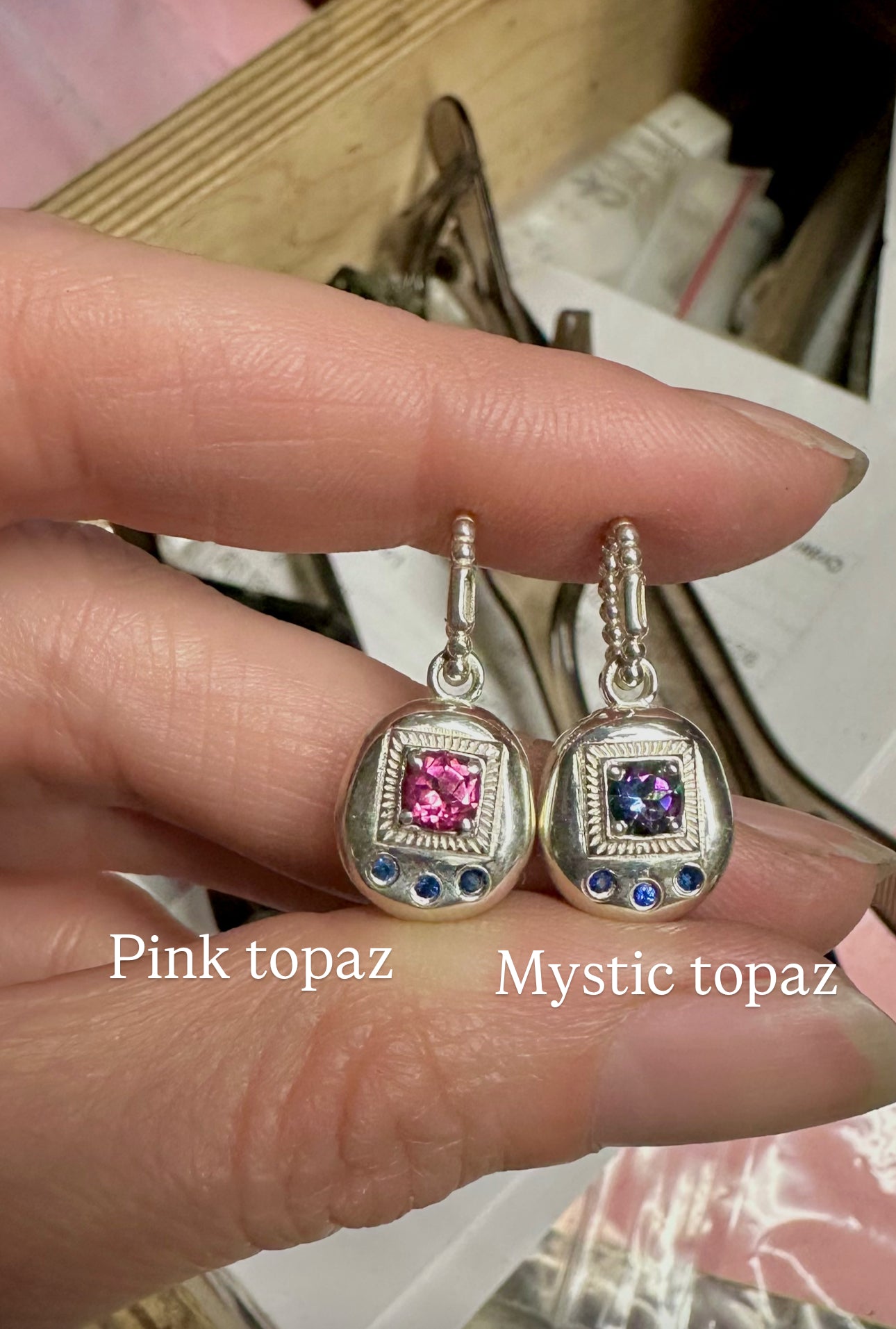 PREORDER ships approx 11/19/25 - Sterling Silver Gemagotchi