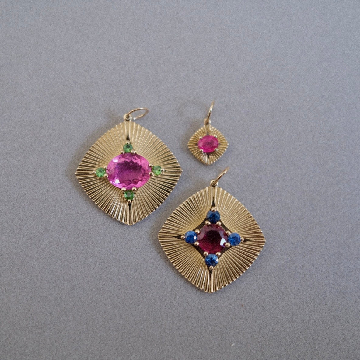 9. GuidingLight with Tourmaline and Garnet