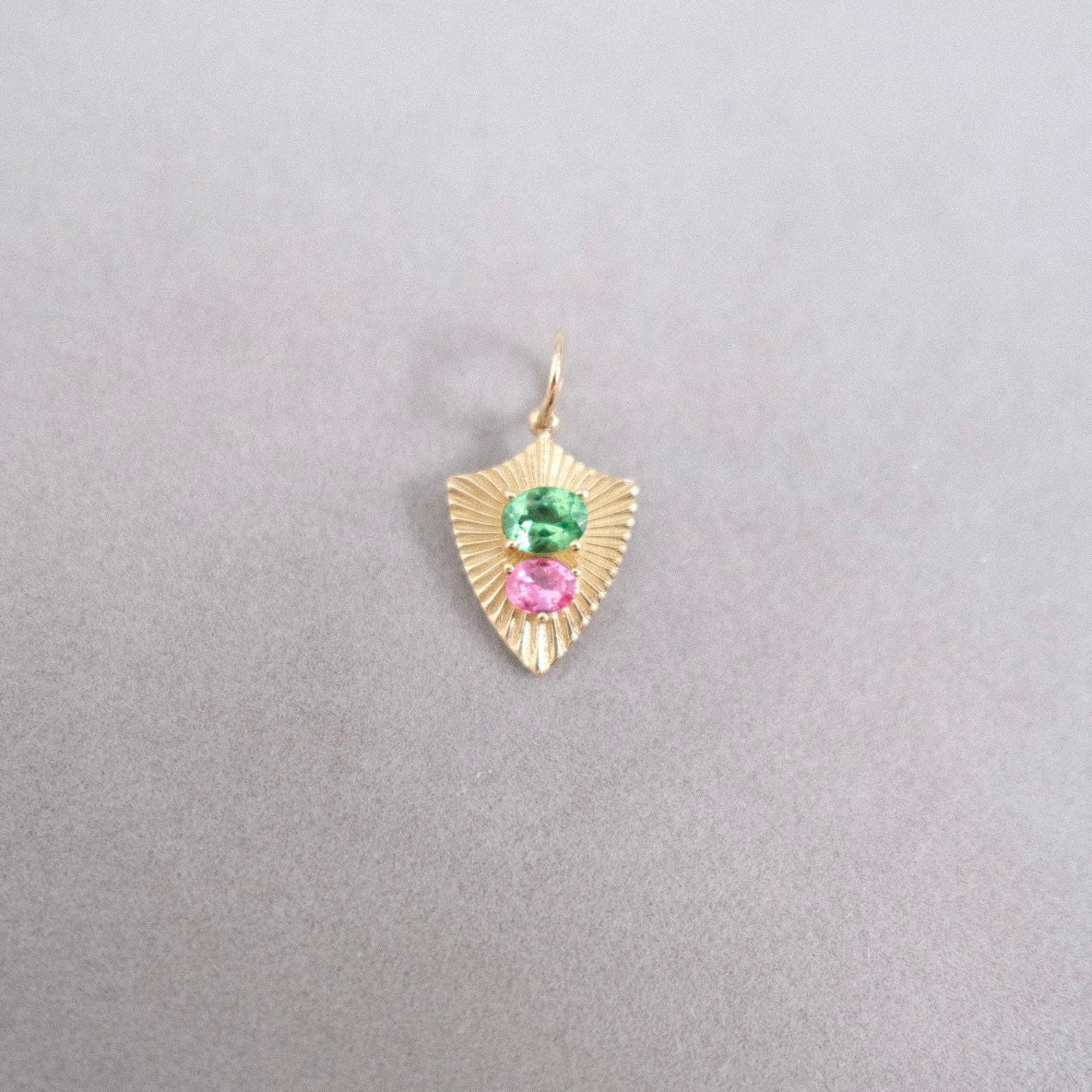 ProtectionLight with Tsavorite and Pink Spinel