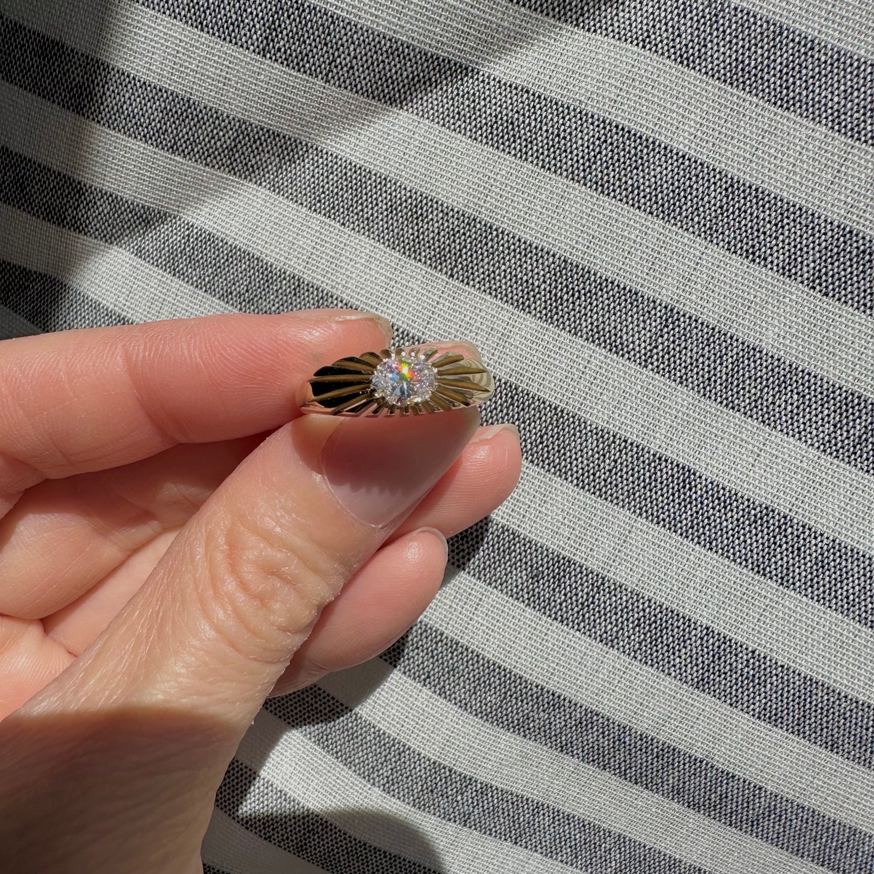 Divinelight Ring with .51ct Diamond