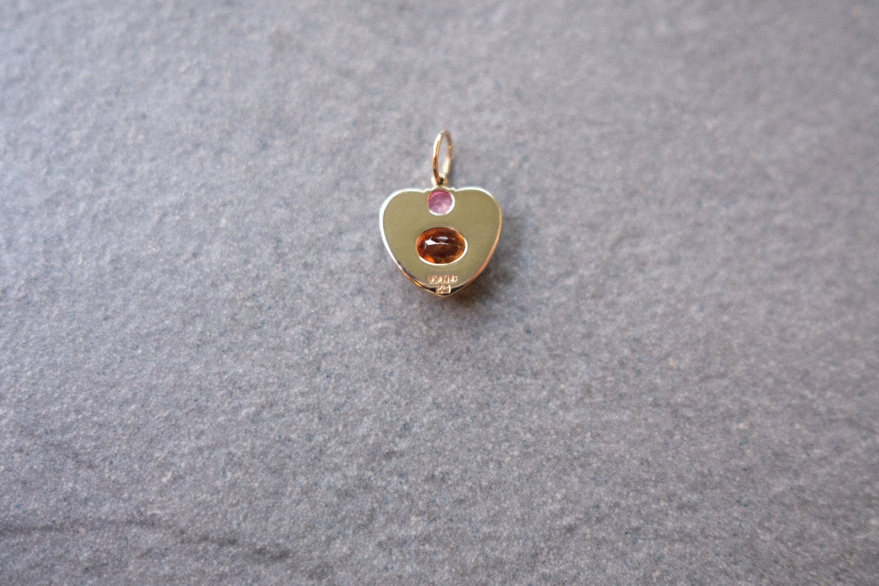 LoveLight with Spessartine Garnet and Pink Sapphire