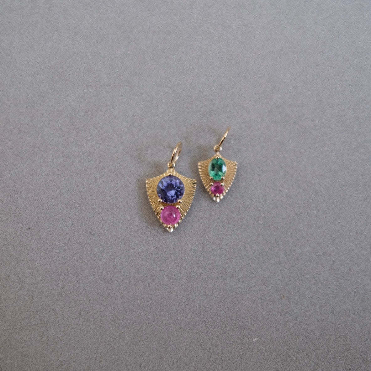 ProtectionLight with Emerald and Pink Sapphire