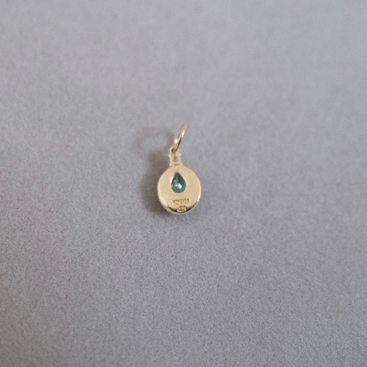 JoyLight with Pear Green Tourmaline and Diamond Accent