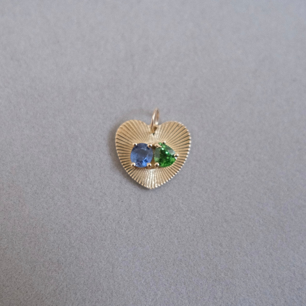 Lovelight with Blue Sapphire and Tsavorite