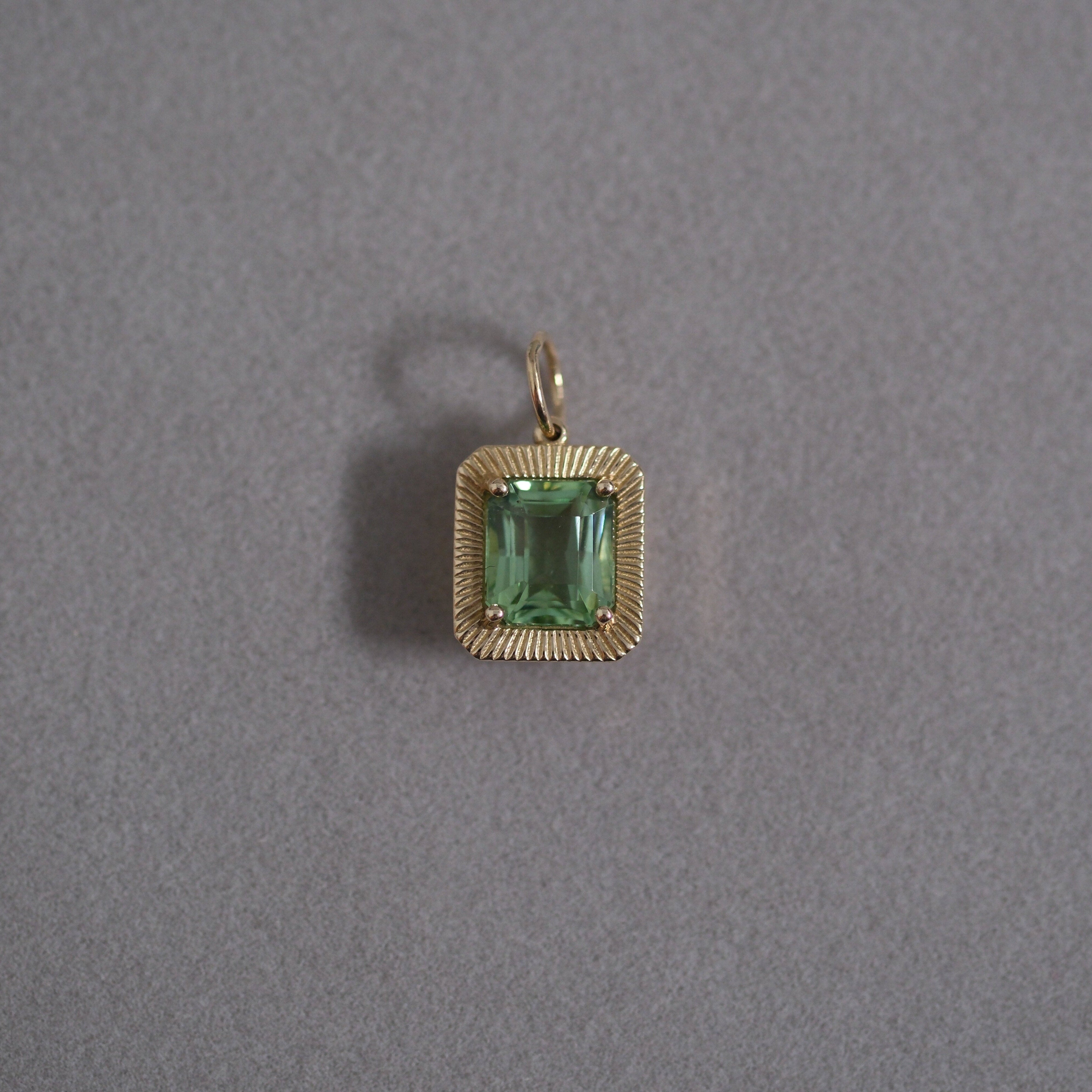 13. SereneLight Bezel with Green Tourmaline