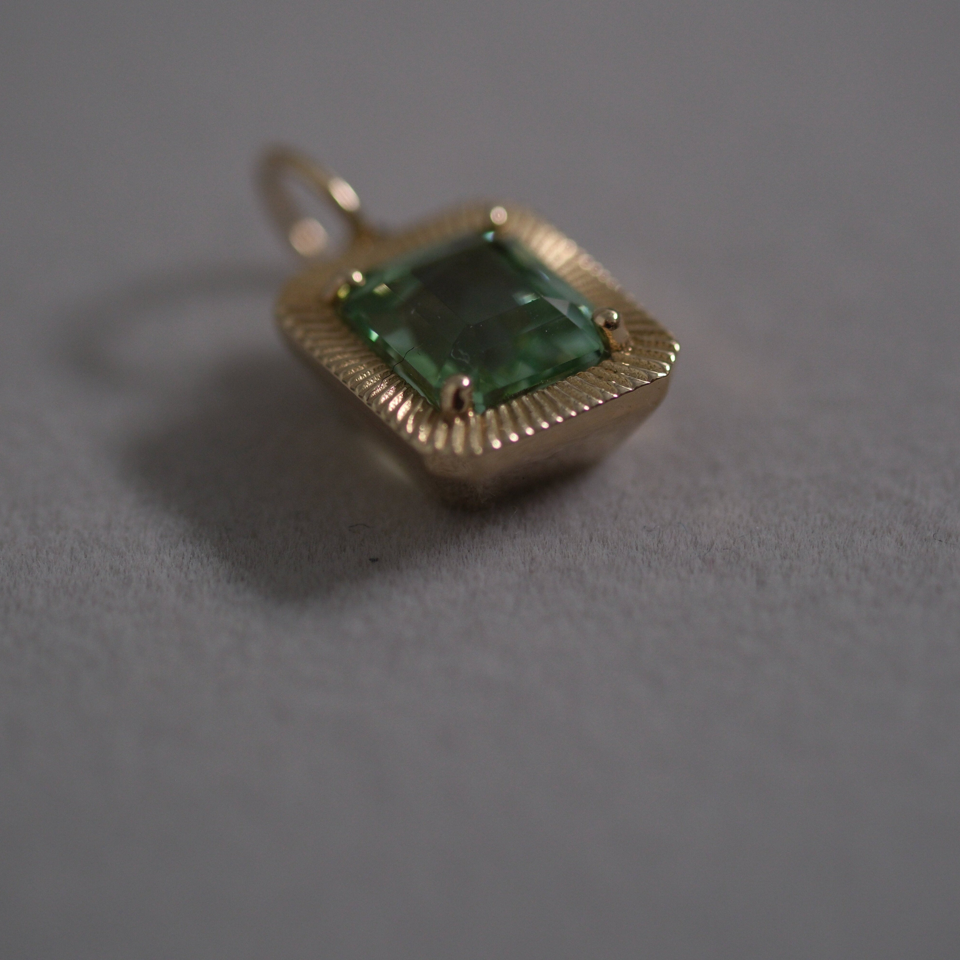 13. SereneLight Bezel with Green Tourmaline