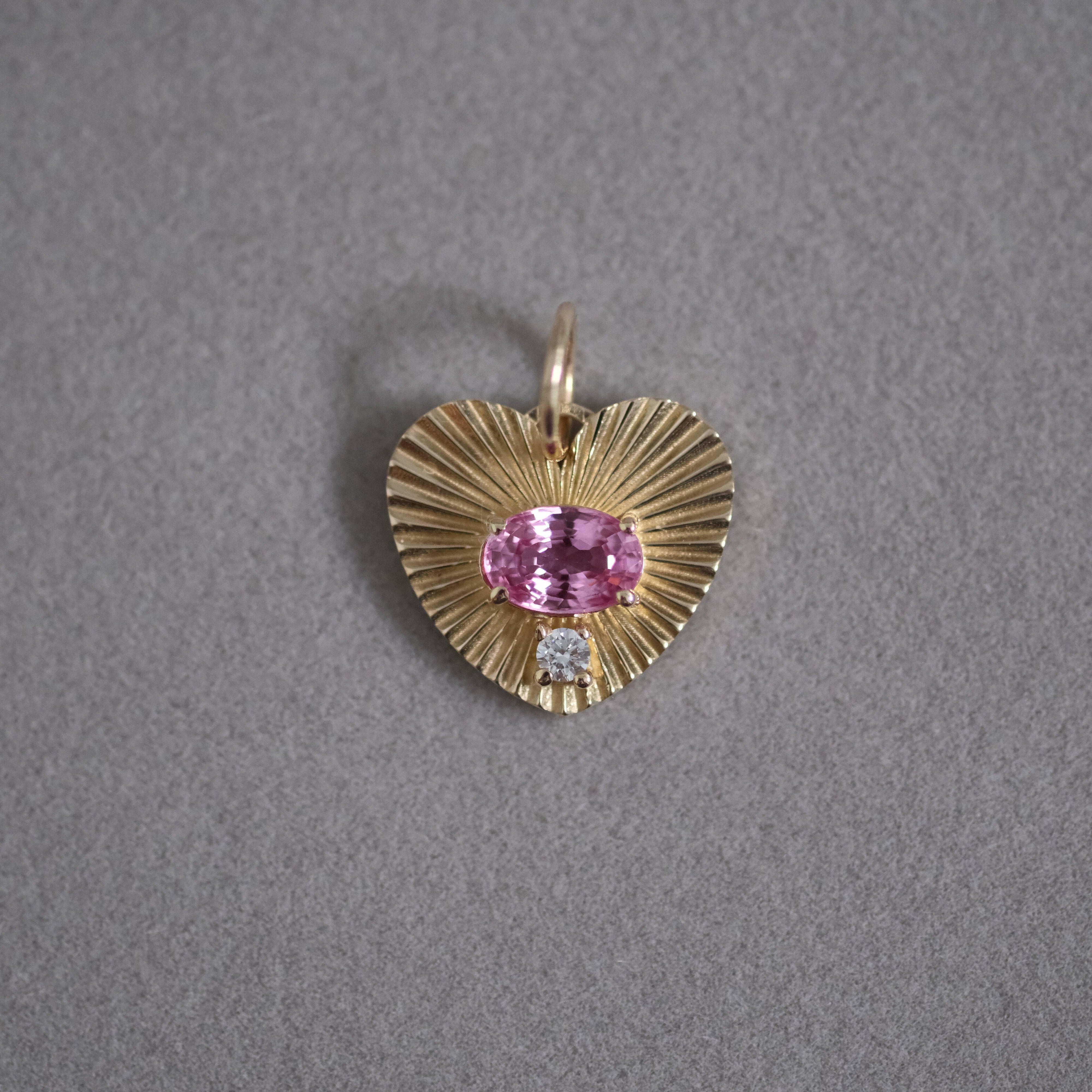 18.LoveLight with Spinel and Diamond accent