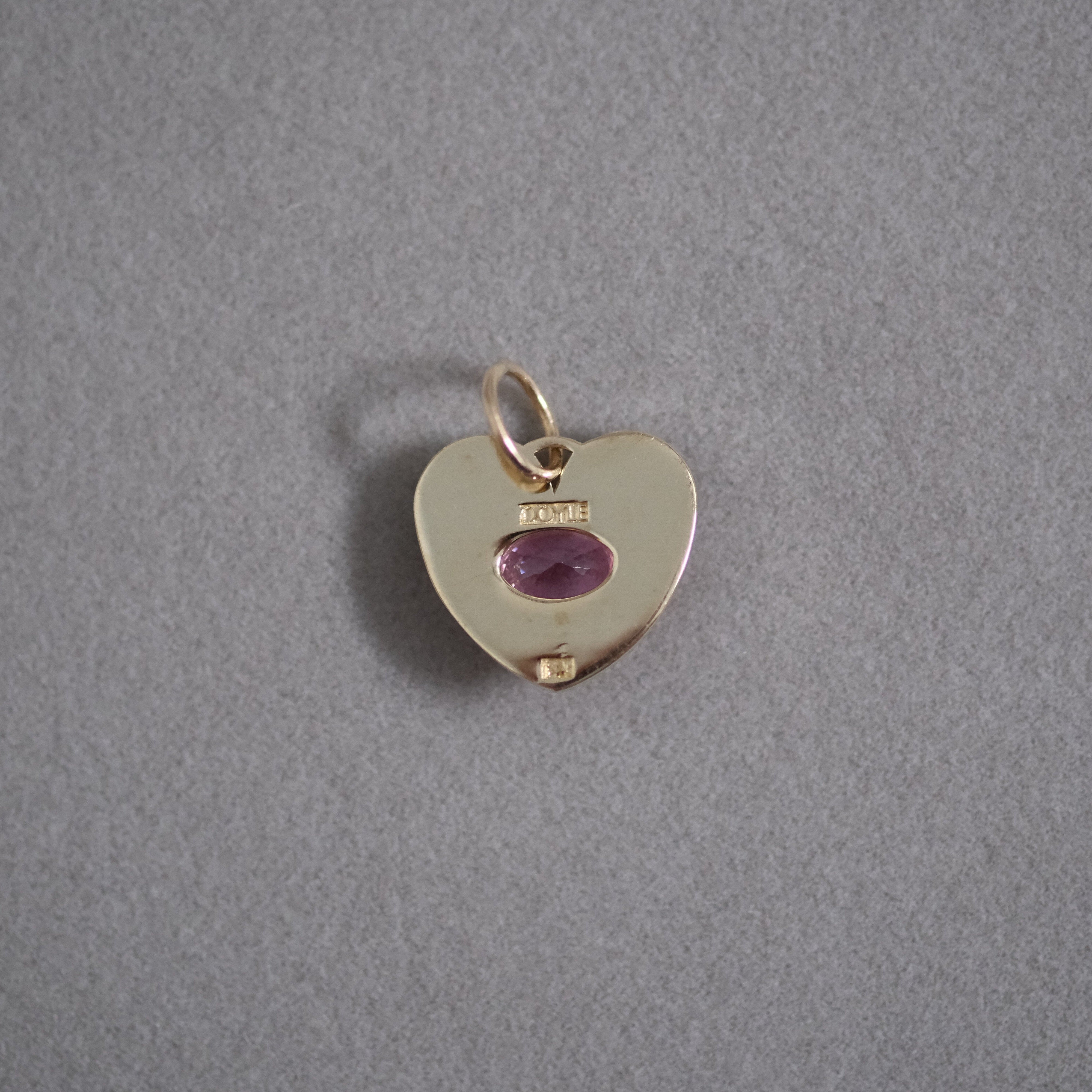 18.LoveLight with Spinel and Diamond accent