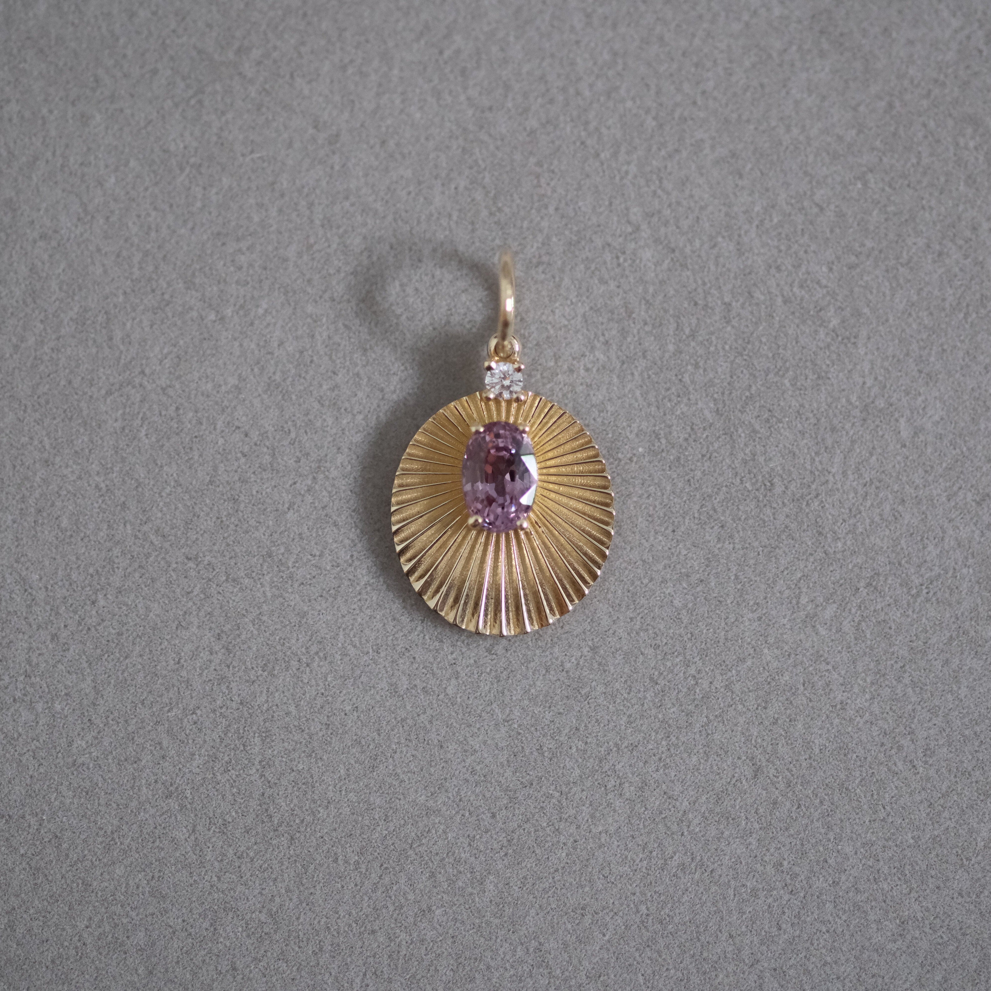 23. JoyLight with Light Purple Spinel and Diamond accent