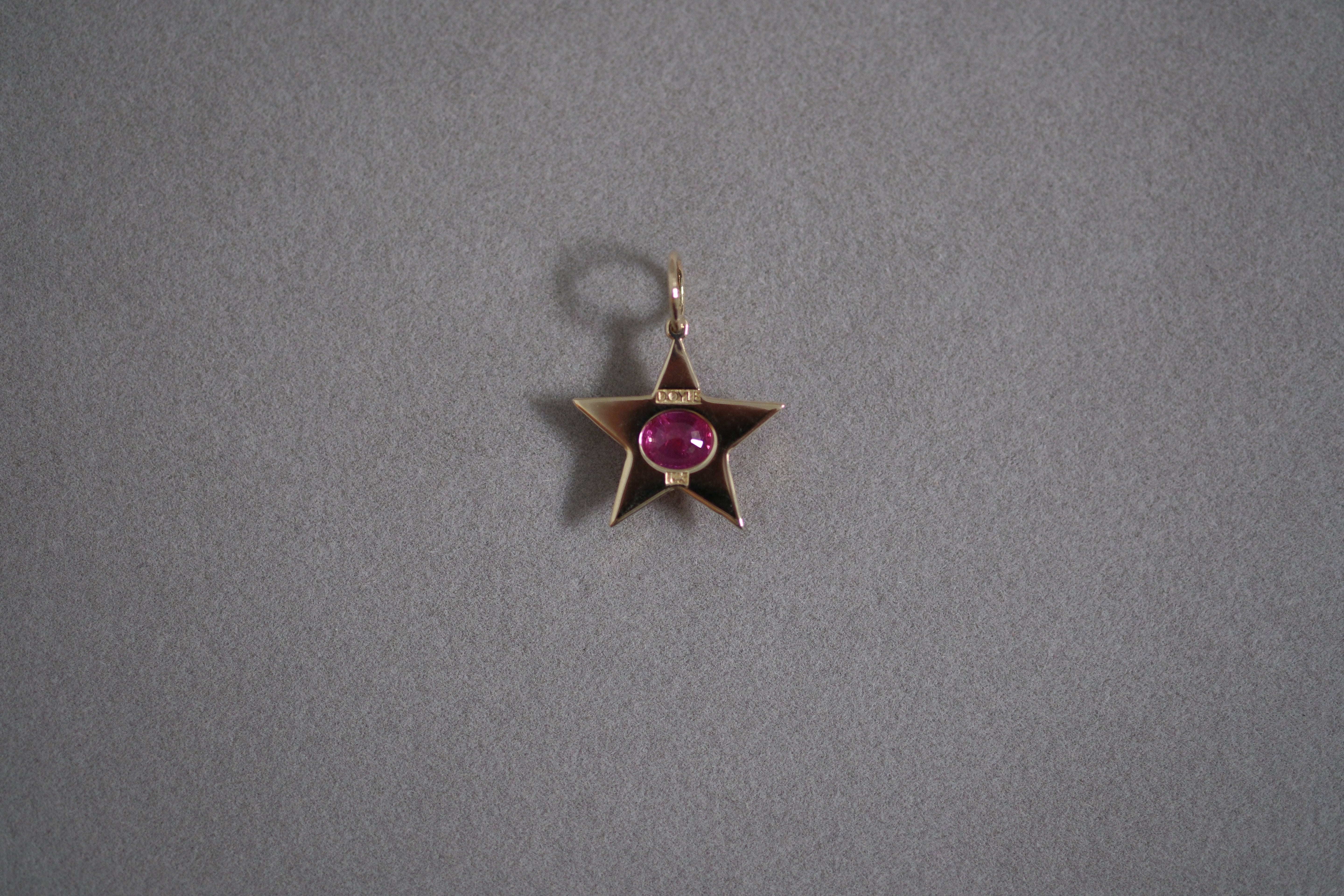 5. StarLight with Hot Pink Sapphire