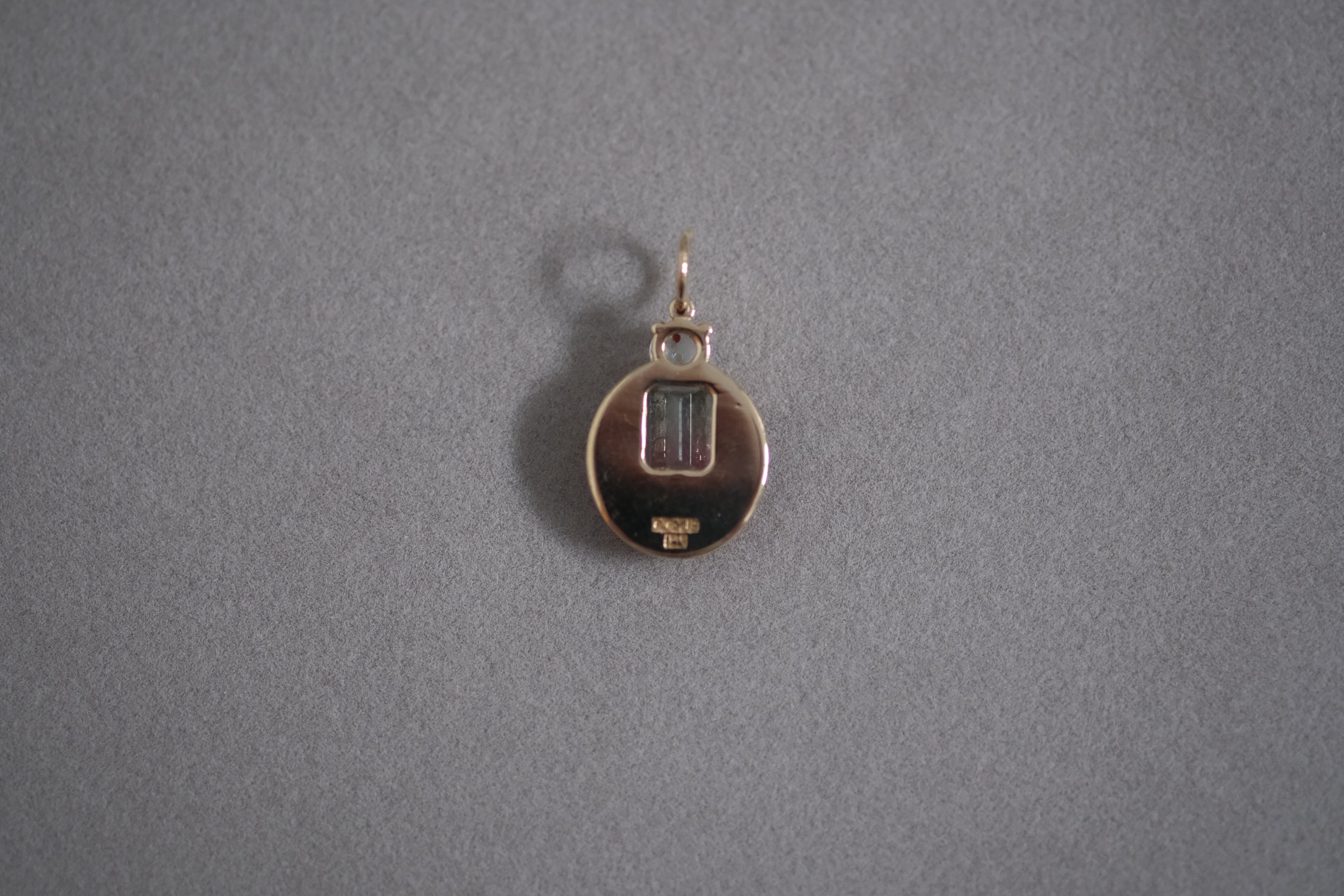 9. JoyLight with Bi-color Tourmaline and Moonstone Accent