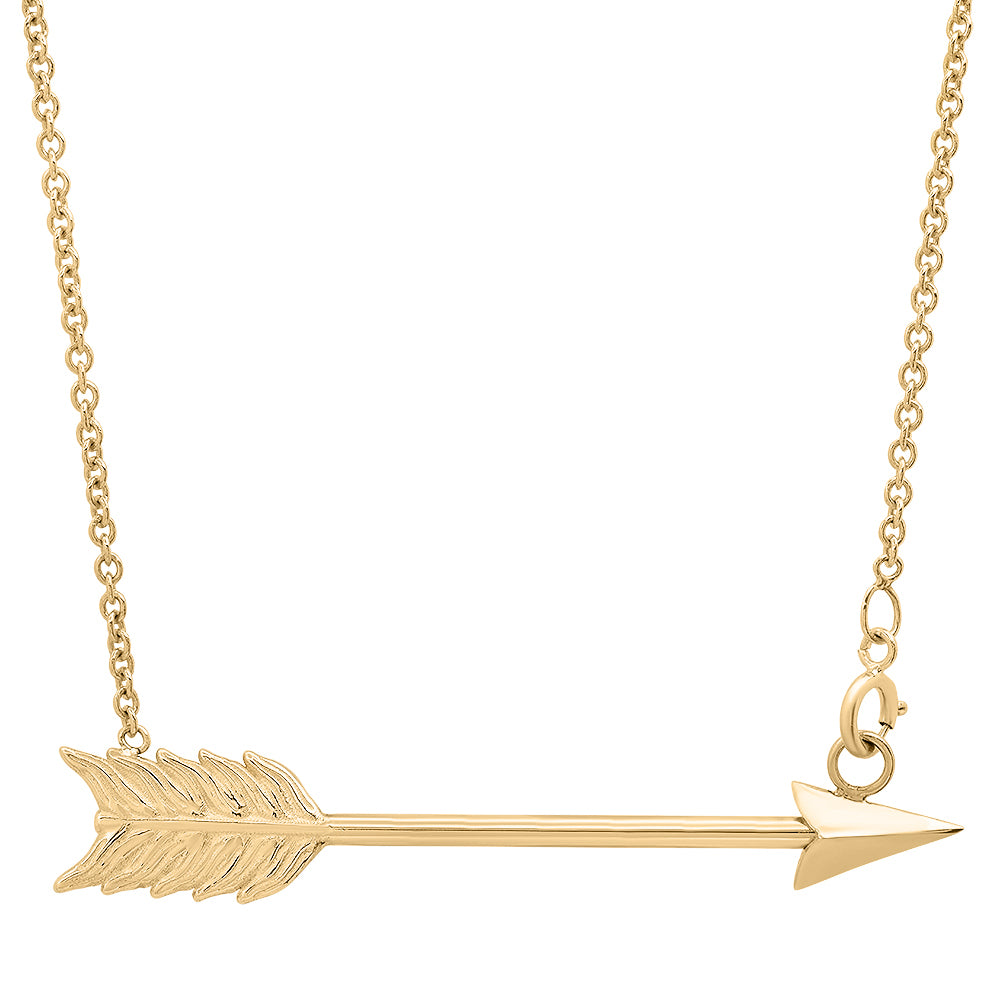 Intentions Necklace - Arrow Charm Holder