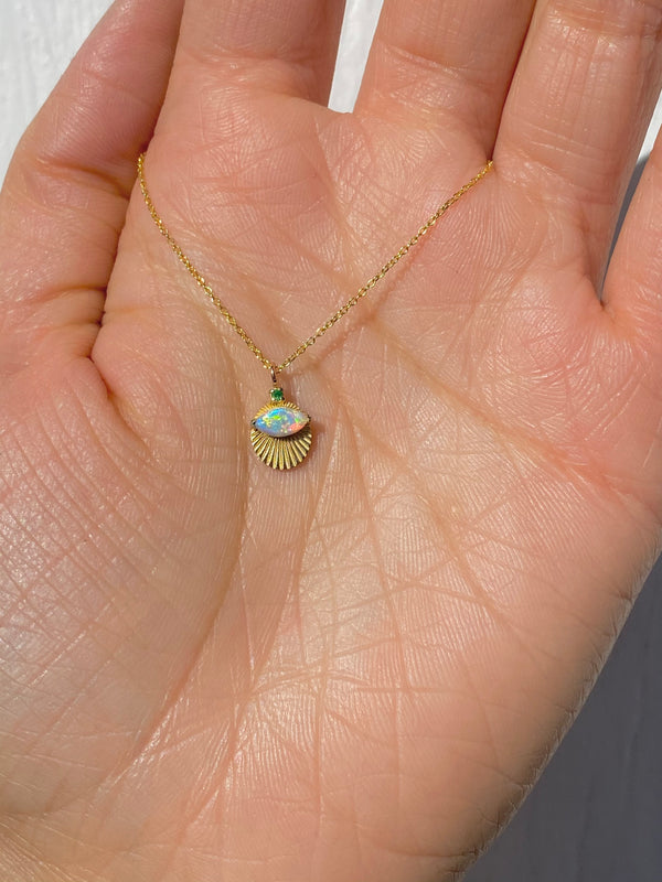 Marquise Opal Joy Light Necklace