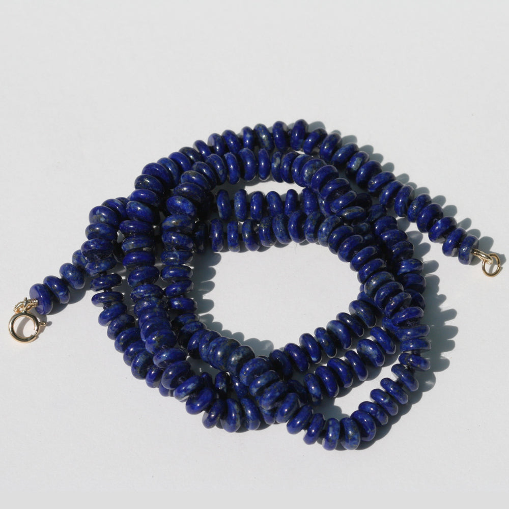 Lapis Gemstone Beaded Necklace