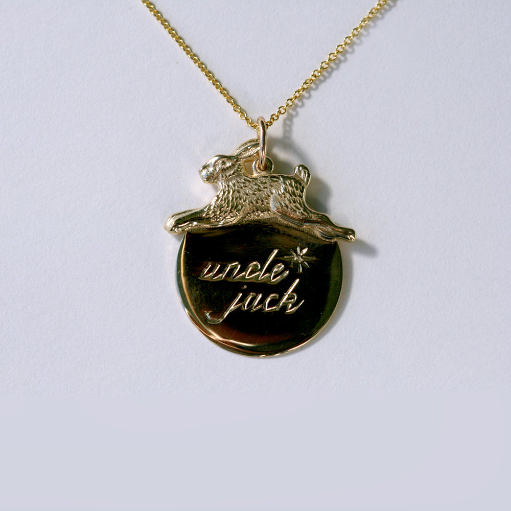 Lucky Rabbit Medallion