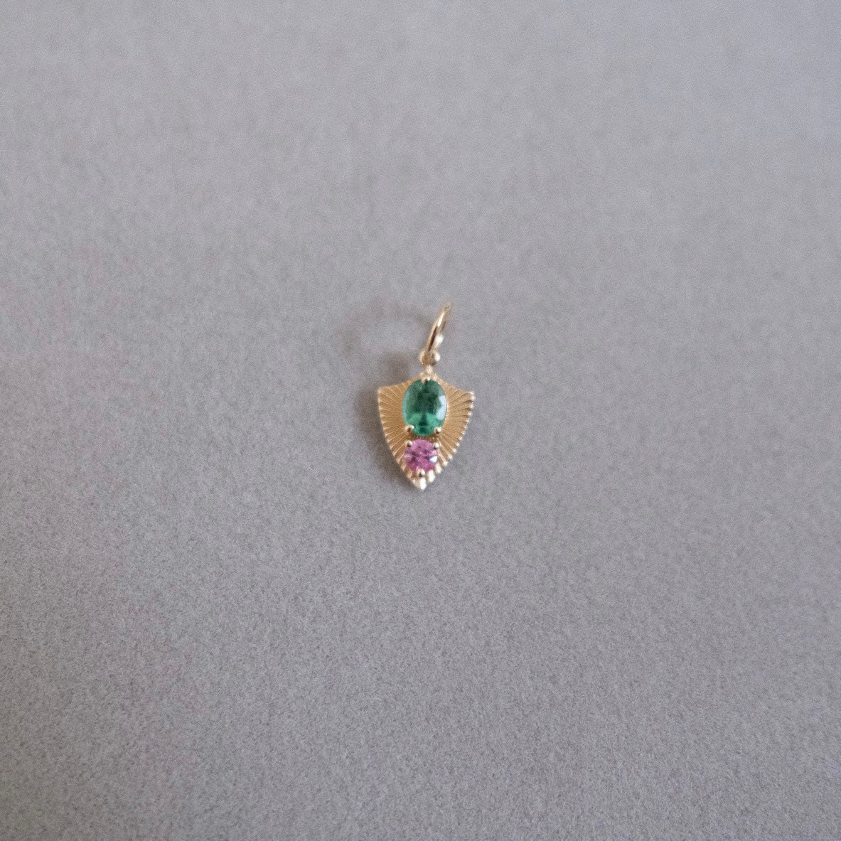 ProtectionLight with Emerald and Pink Sapphire