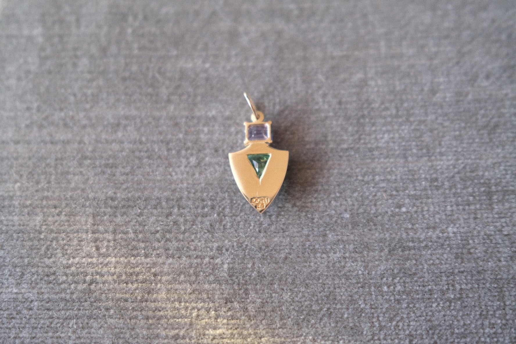 ProtectionLight with Green Tourmaline and Purple Sapphire