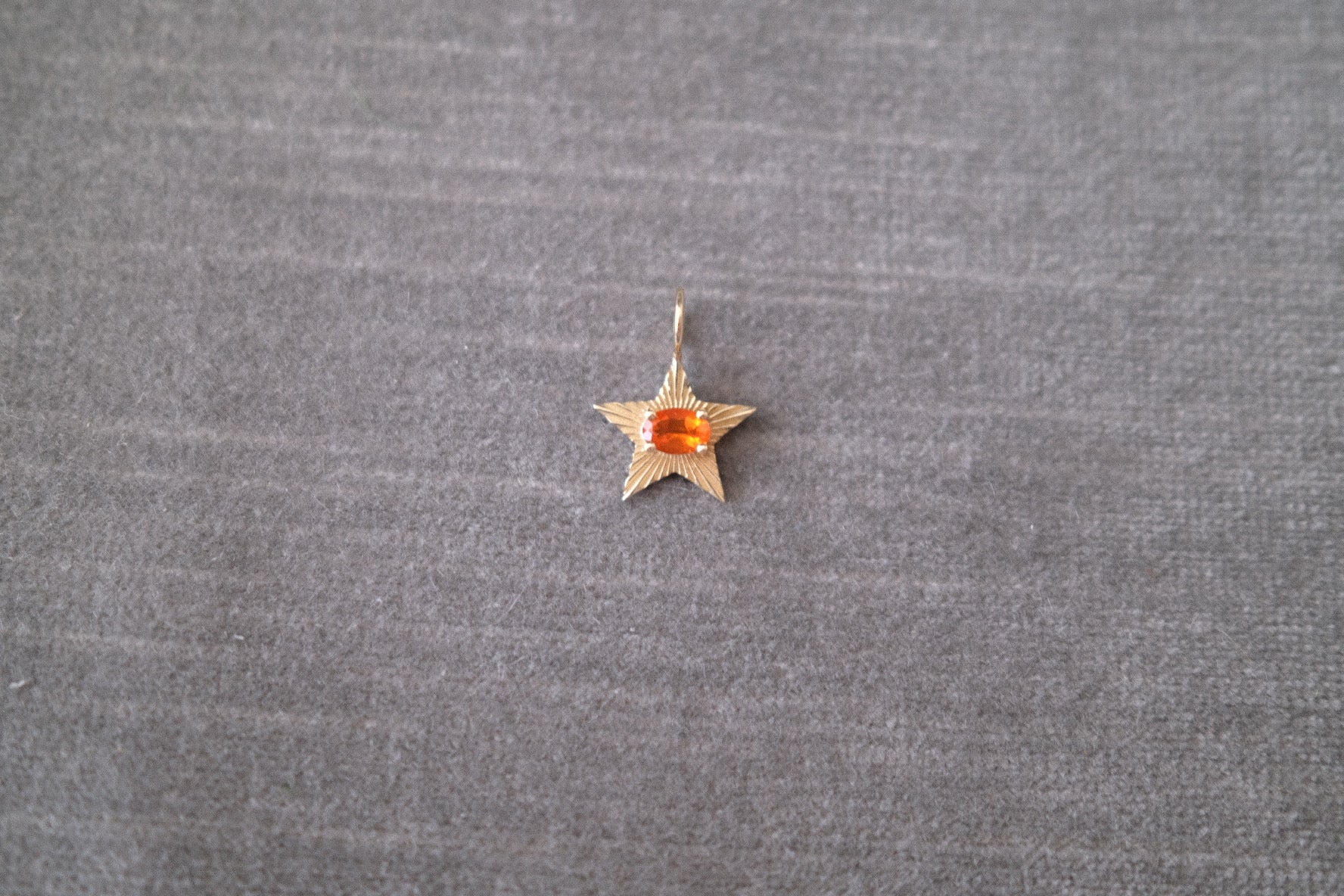 StarLight charm with Fire Opal