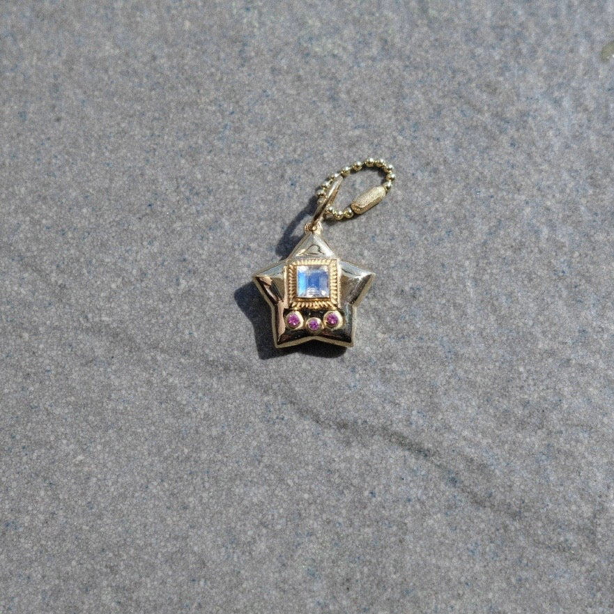 PREORDER APPROX SHIP 11/12/2025 - Gemagotchi STAR Baby Size- Moonstone