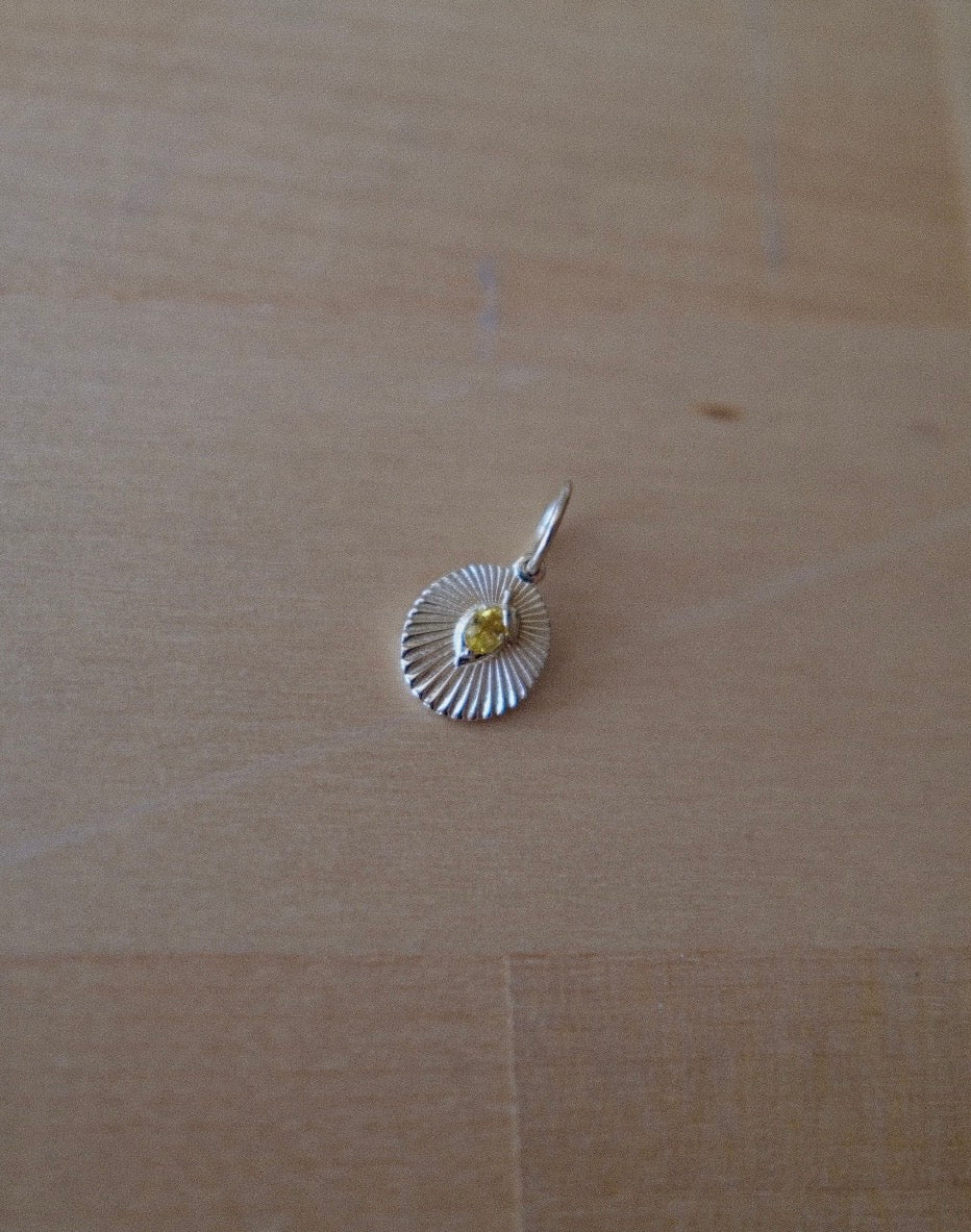 Lemon JoyLight charm with Yellow Sapphire