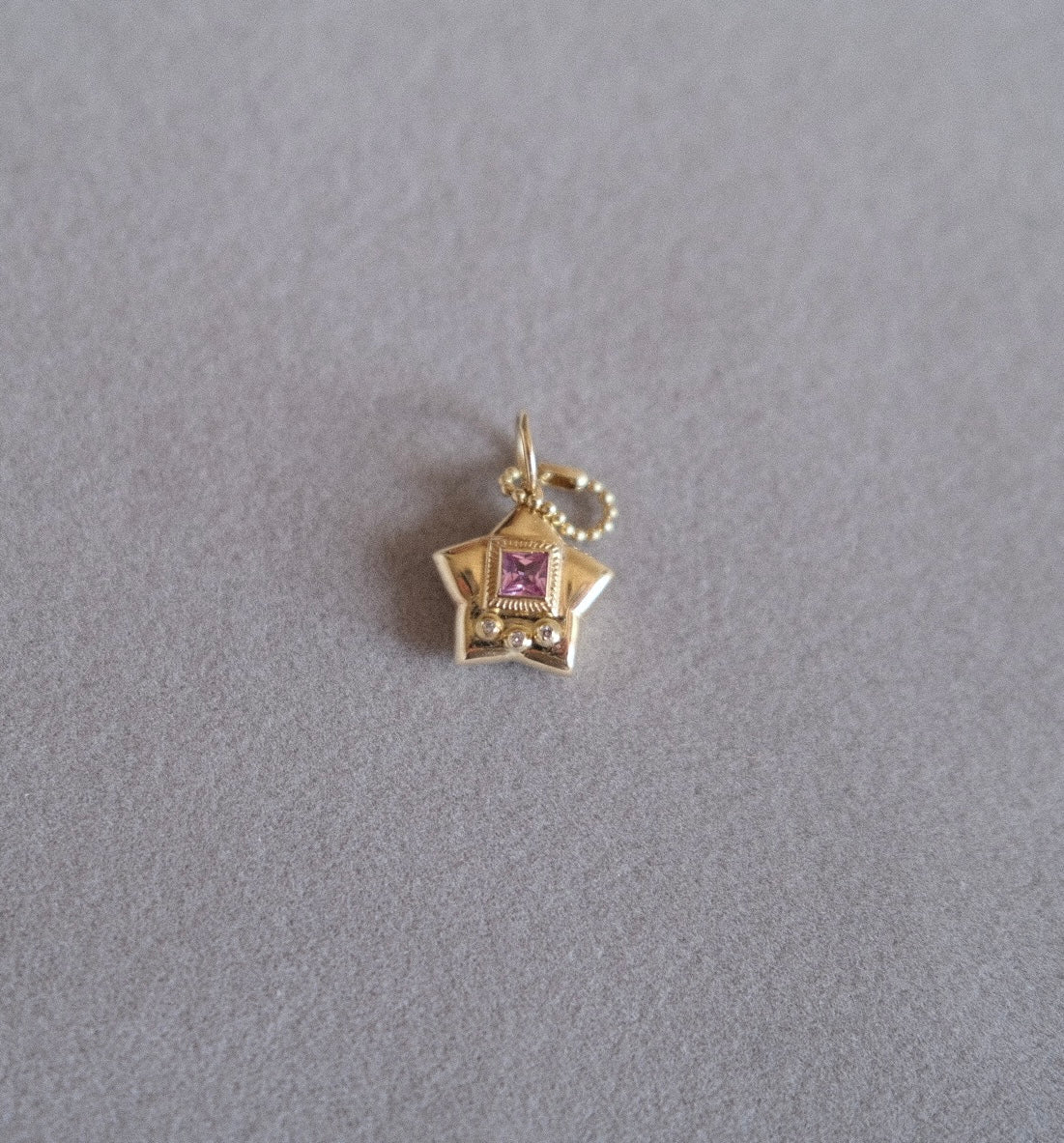 PREORDER APPROX SHIP 11/12/2025 - Gemagotchi STAR Baby Size- Pink Sapphire