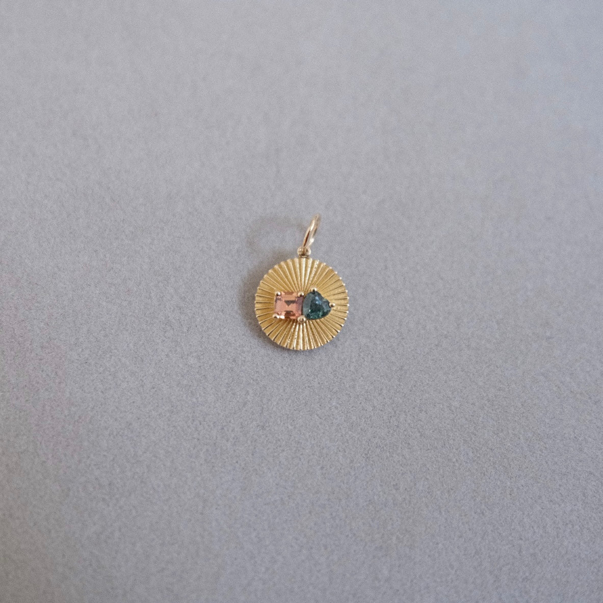 InfiniteLight with Orange Sapphire and Teal Sapphire