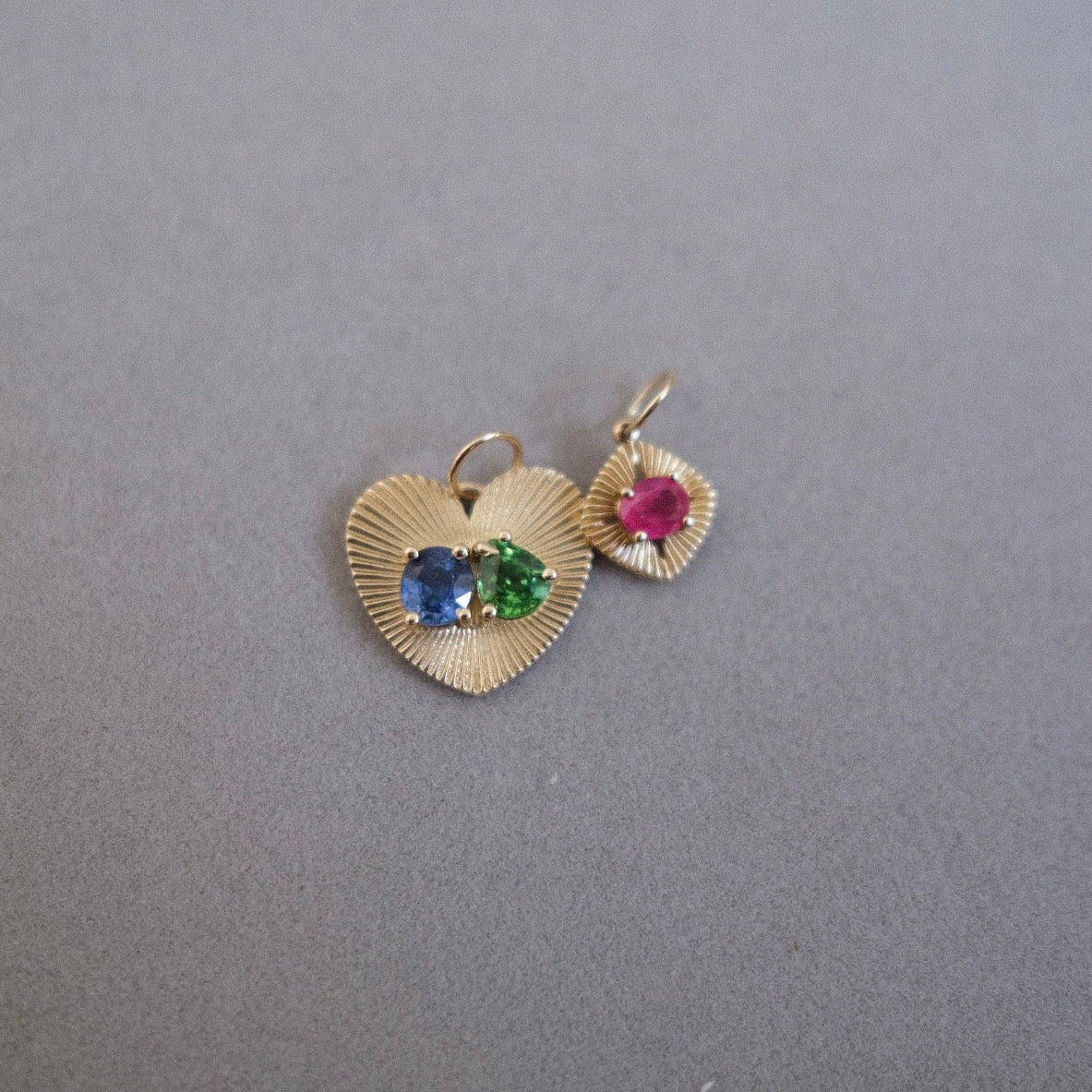 Lovelight with Blue Sapphire and Tsavorite