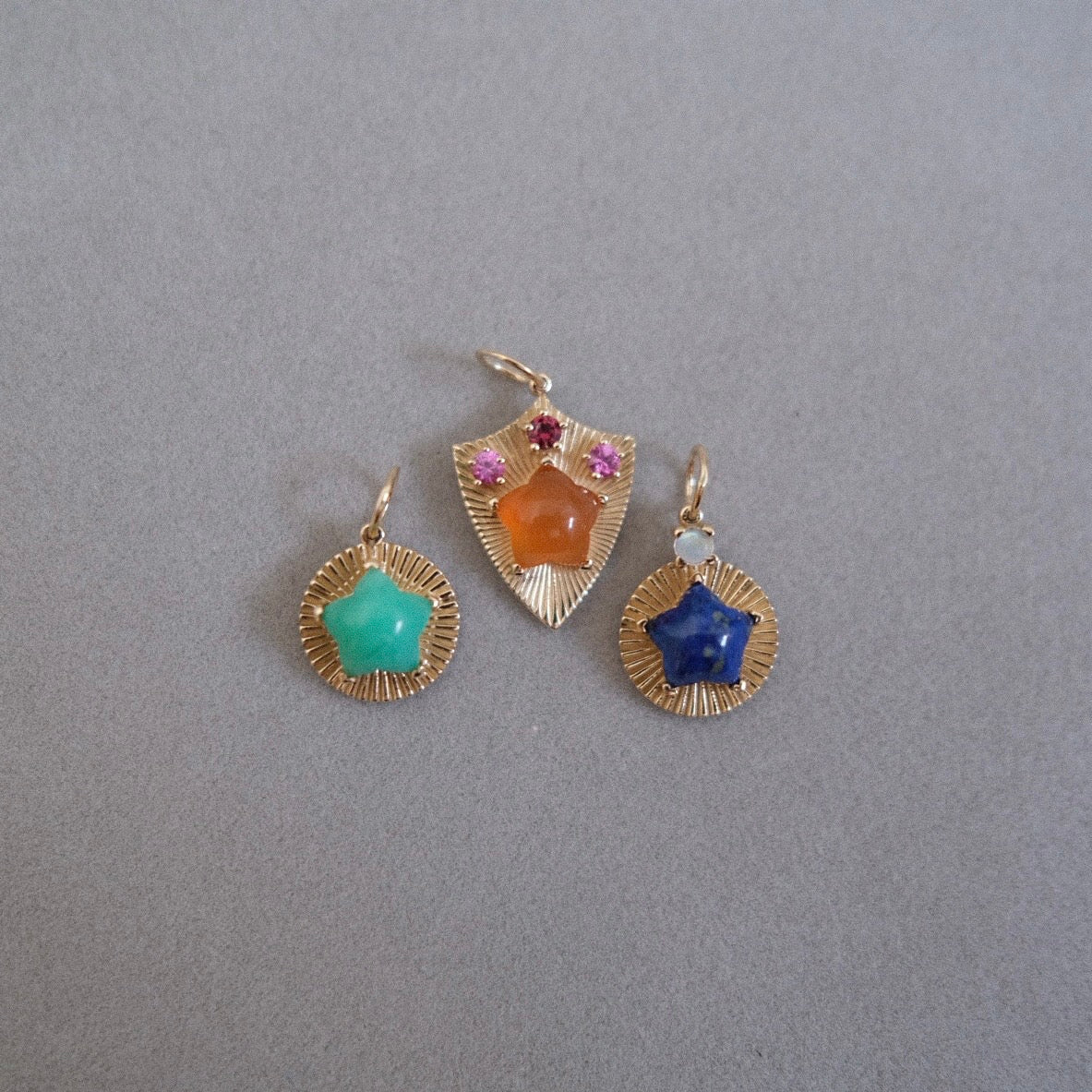 Infinite Light with Star Lapis Cab and Moonstone