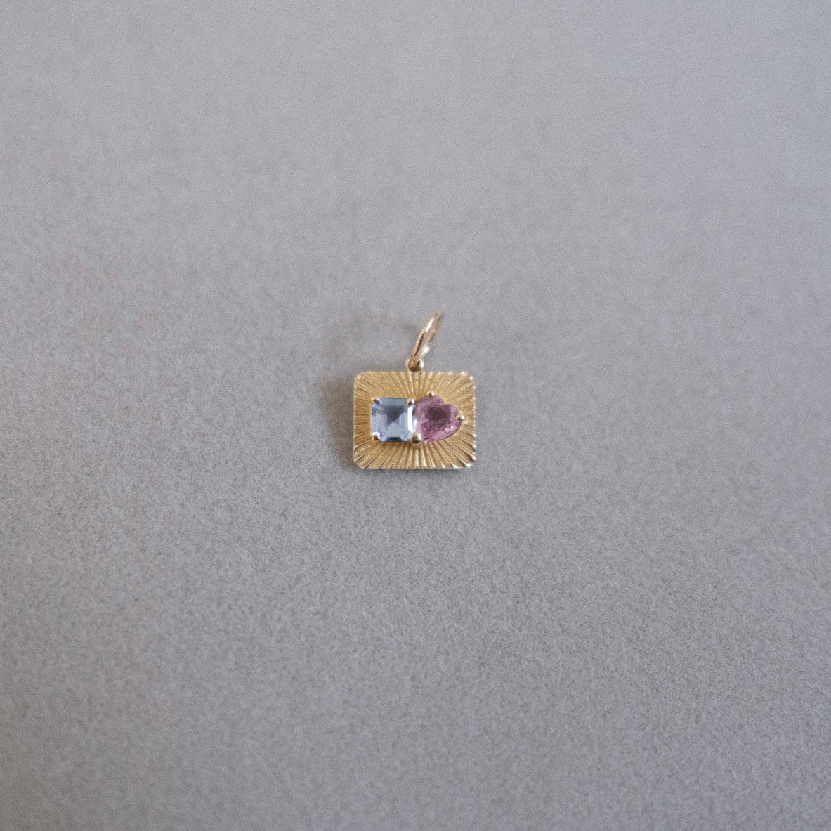 SereneLight with Blue Sapphire and Pink Sapphire