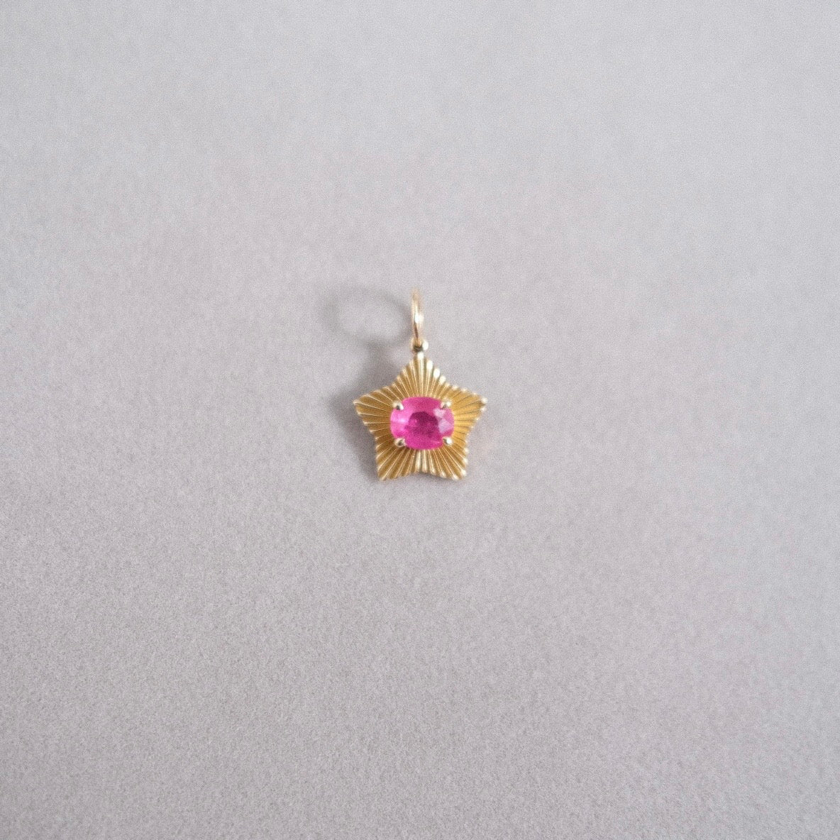 7. StarLight (rounded) with Hot Pink Sapphire