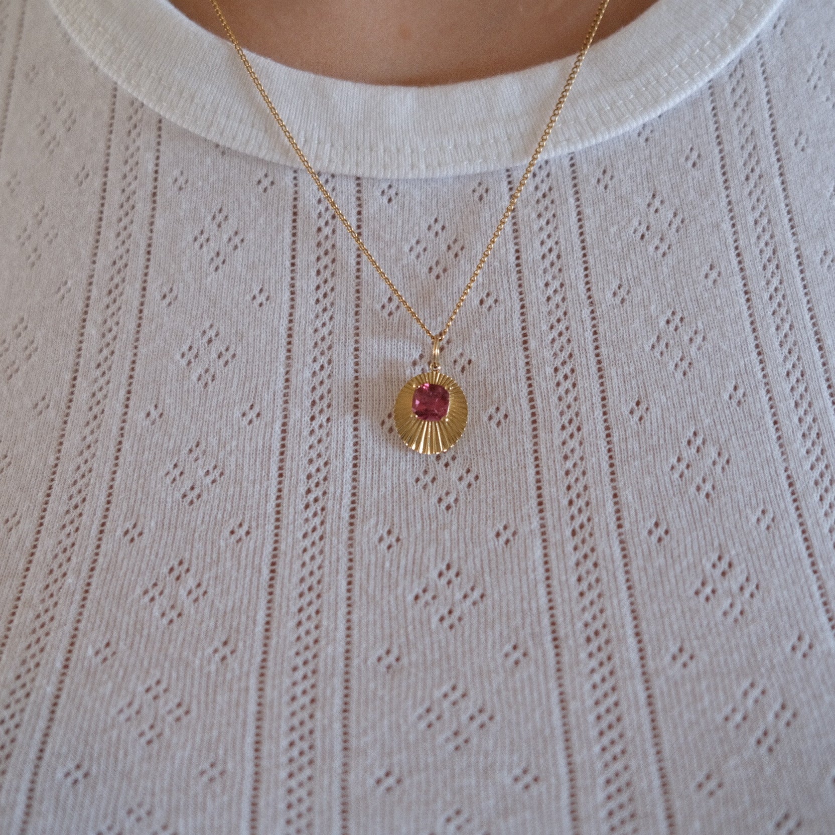 JoyLight with Cushion Cut Tourmaline