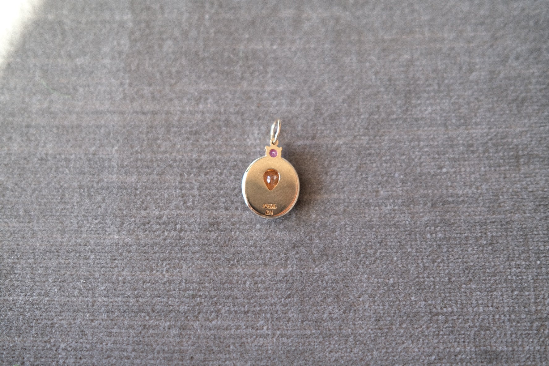 JoyLight with Spessartine Garnet and Pink Sapphire