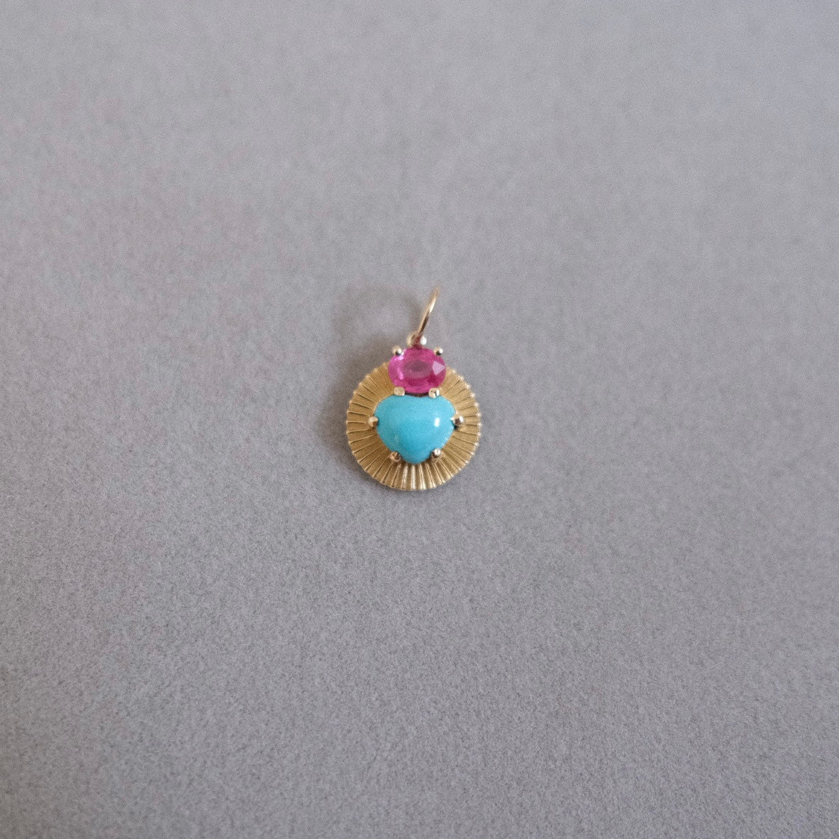 InfiniteLight with Turquoise and Pink Sapphire