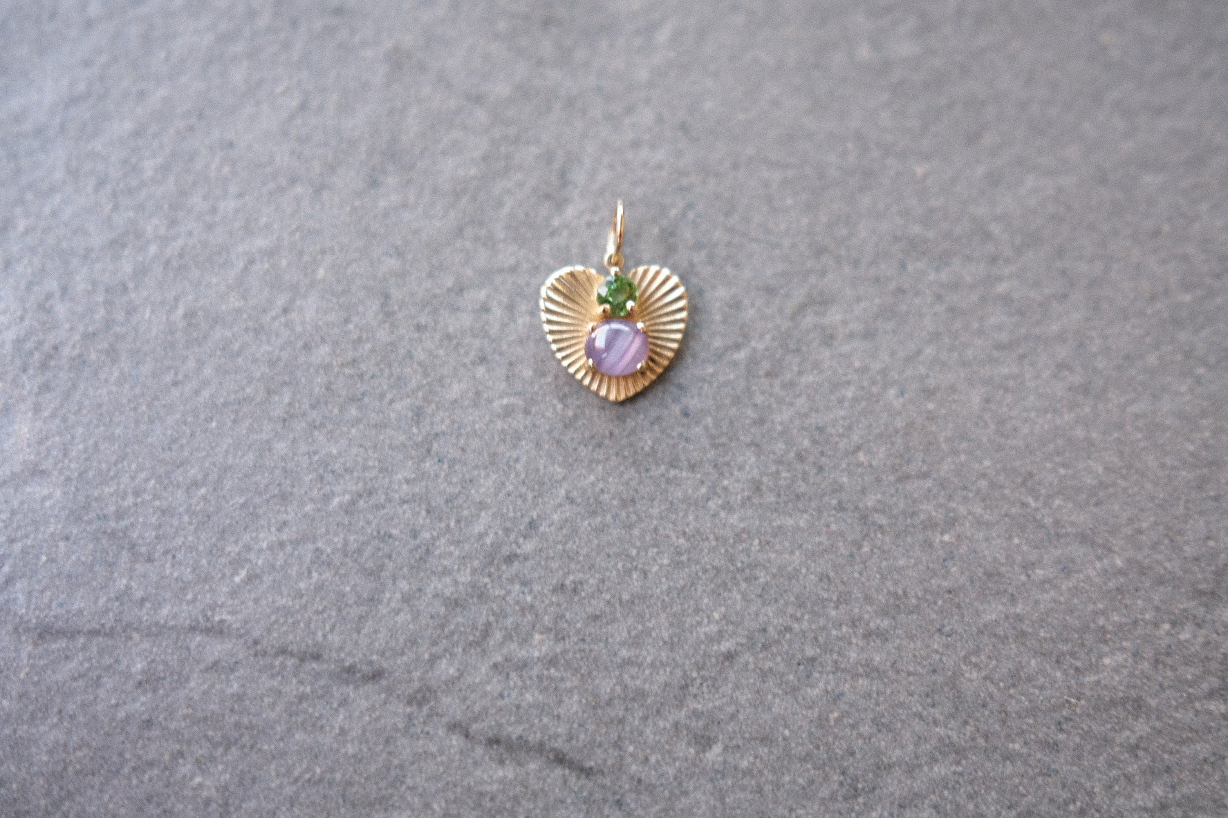 LoveLight with Lavender Star Sapphire and Tsavorite