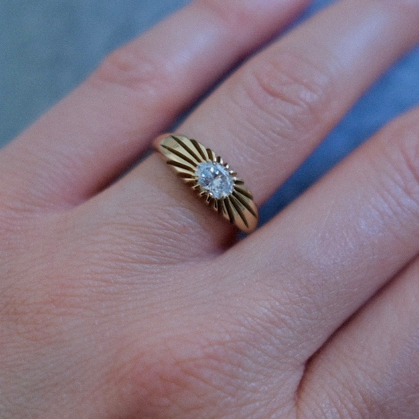 Divinelight Ring with .51ct Diamond