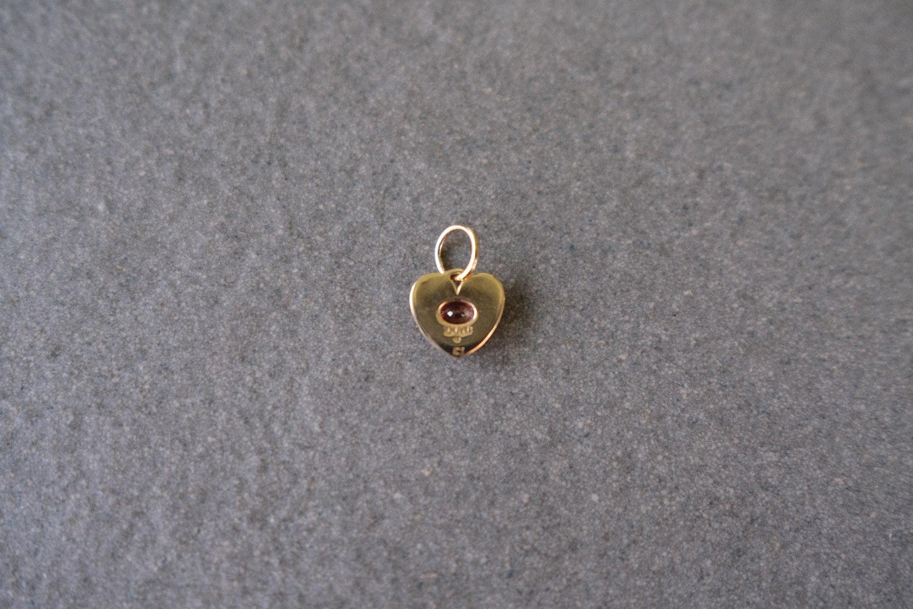 Peach Sapphire Love Light Charm