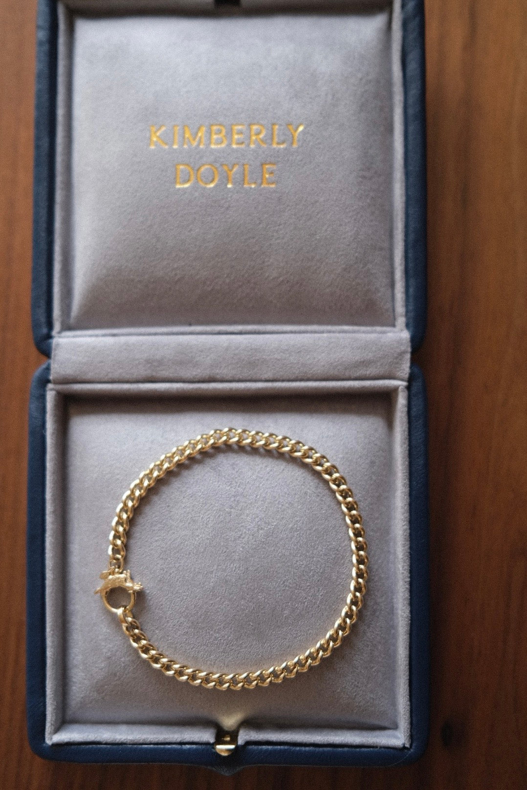 Lucky Rabbit Curb Chain Bracelet