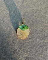 Infinite Light Charm with Minty Green Tourmaline