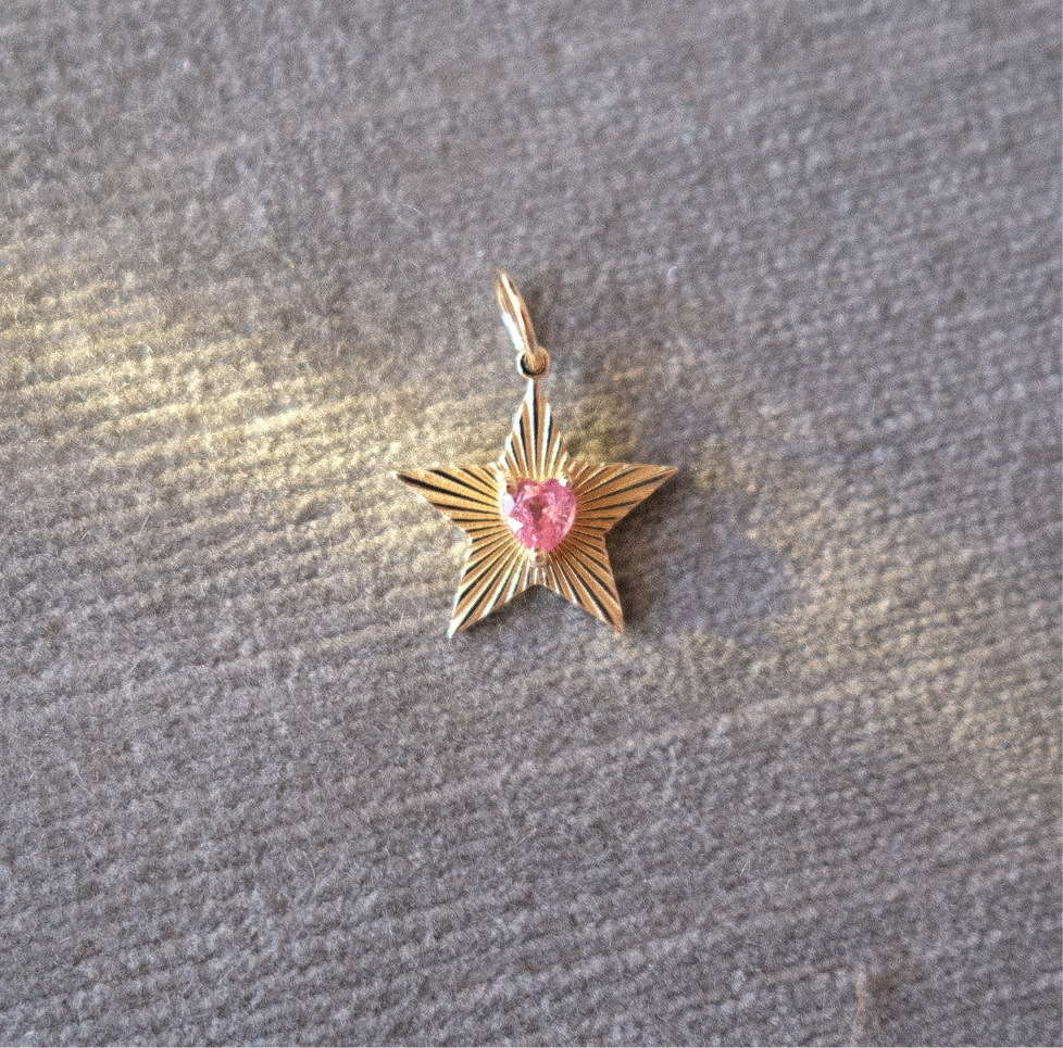StarLight with Pink Sapphire Heart