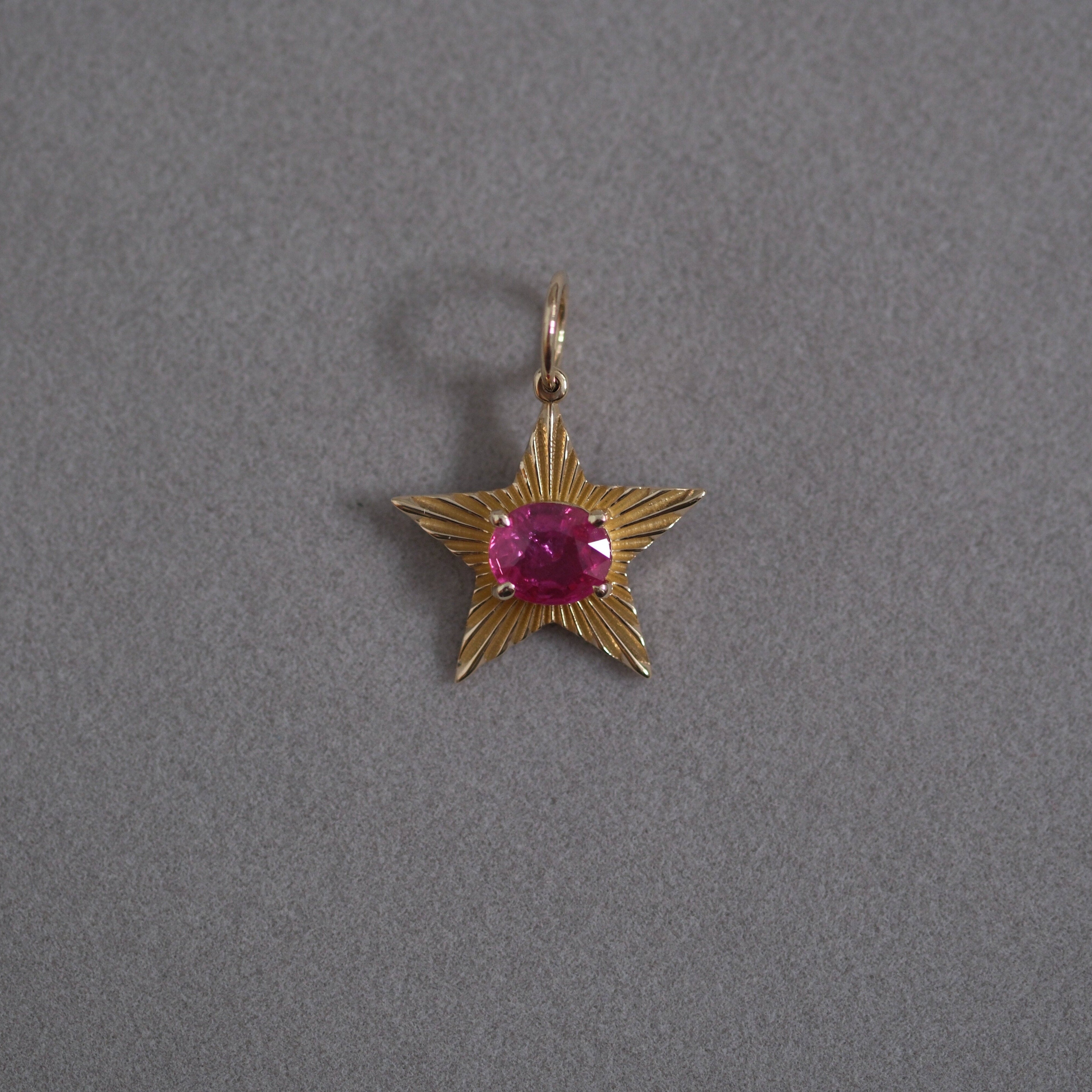 5. StarLight with Hot Pink Sapphire