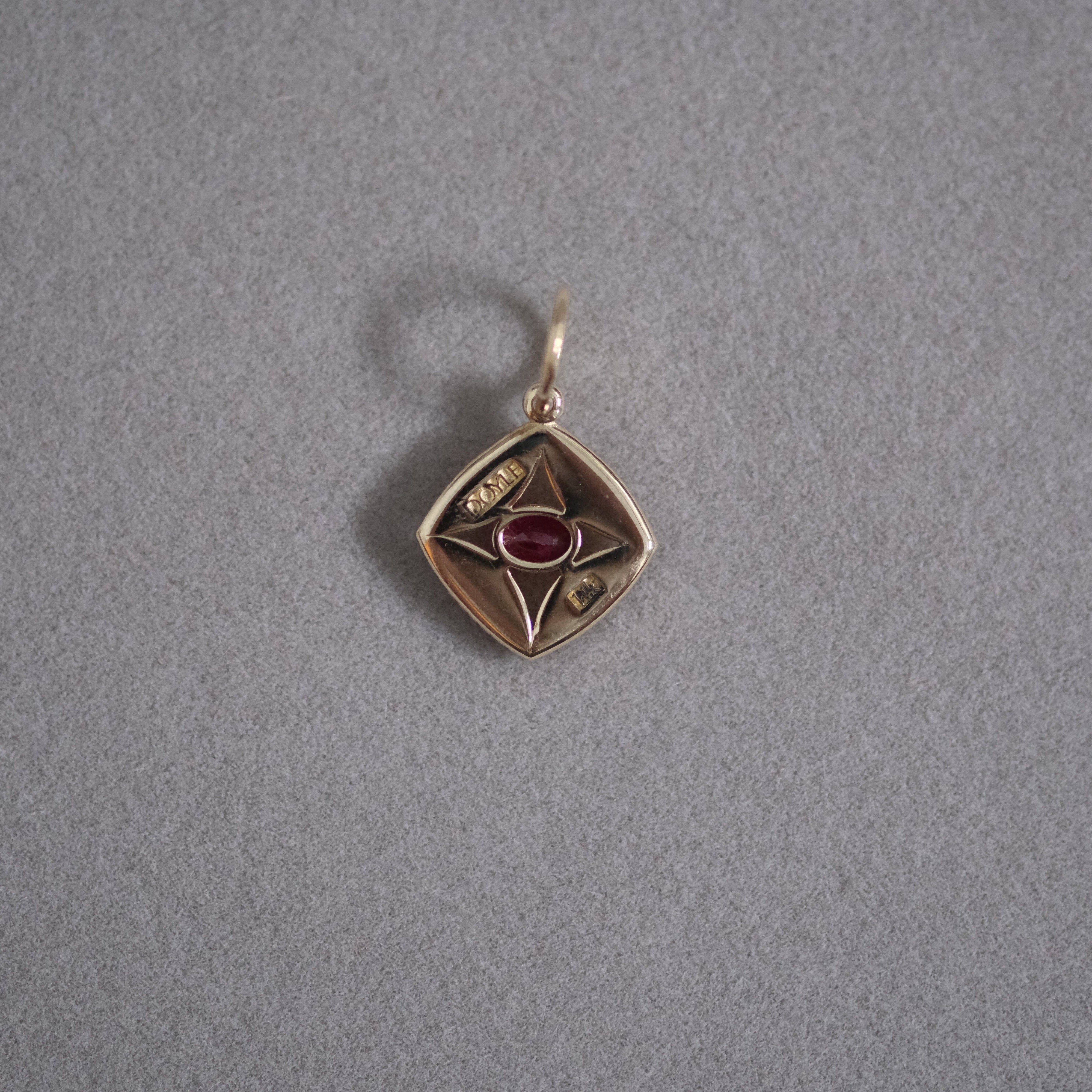 22. GuidingLight with Oval Ruby