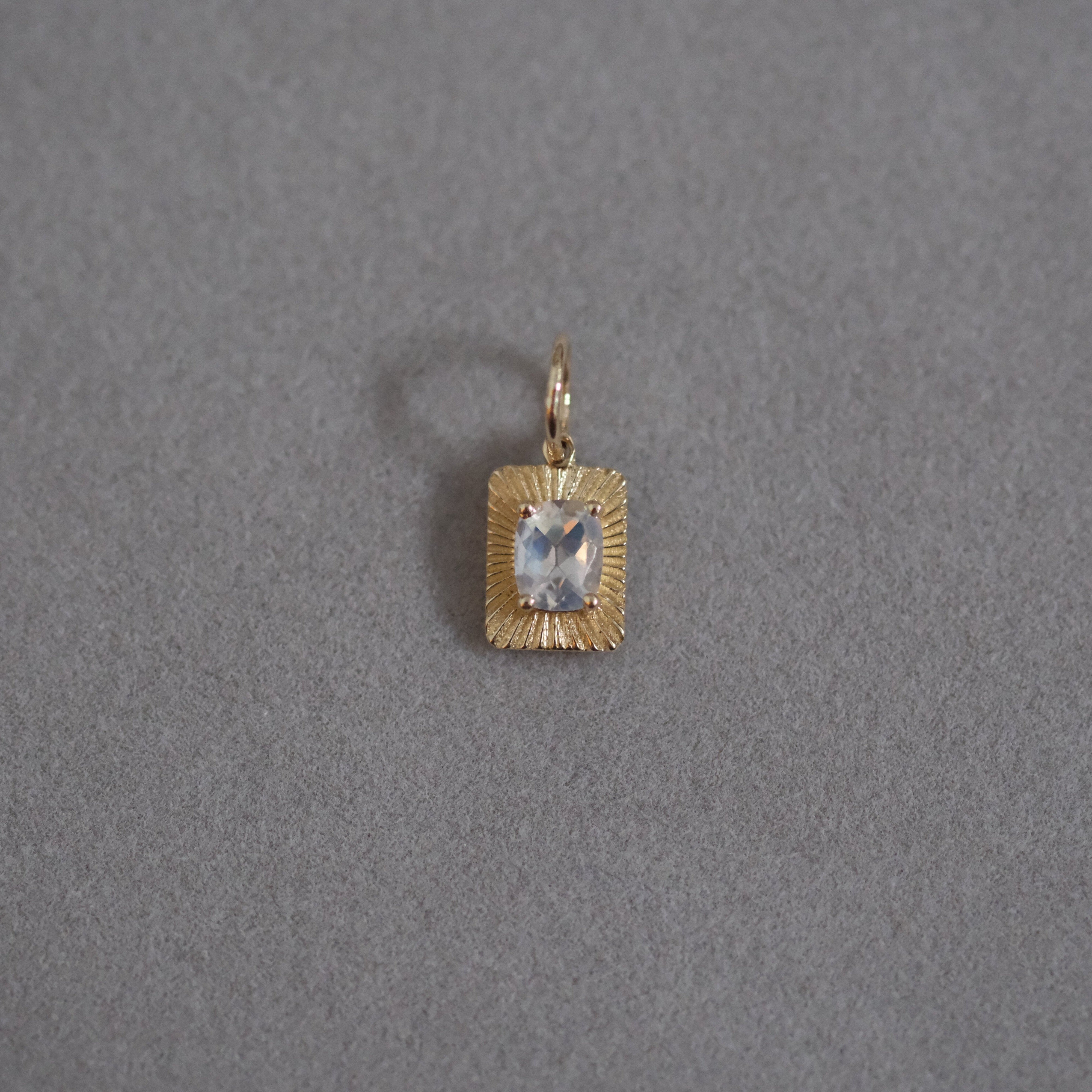 27. Petite Moonstones Charms