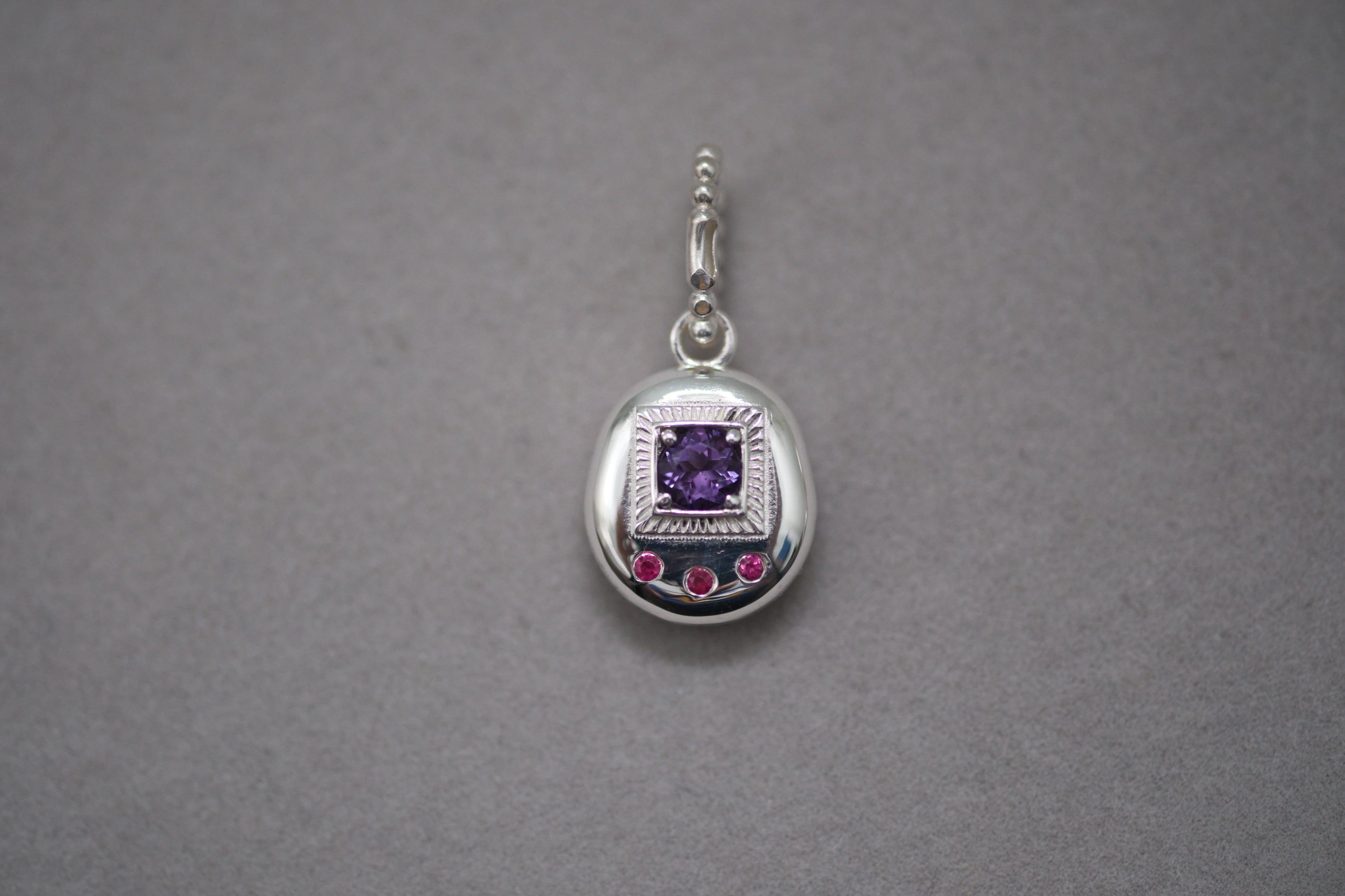 Sterling Silver Gemagotchi - PREORDER - SHIPS AROUND JULY 25th 2026