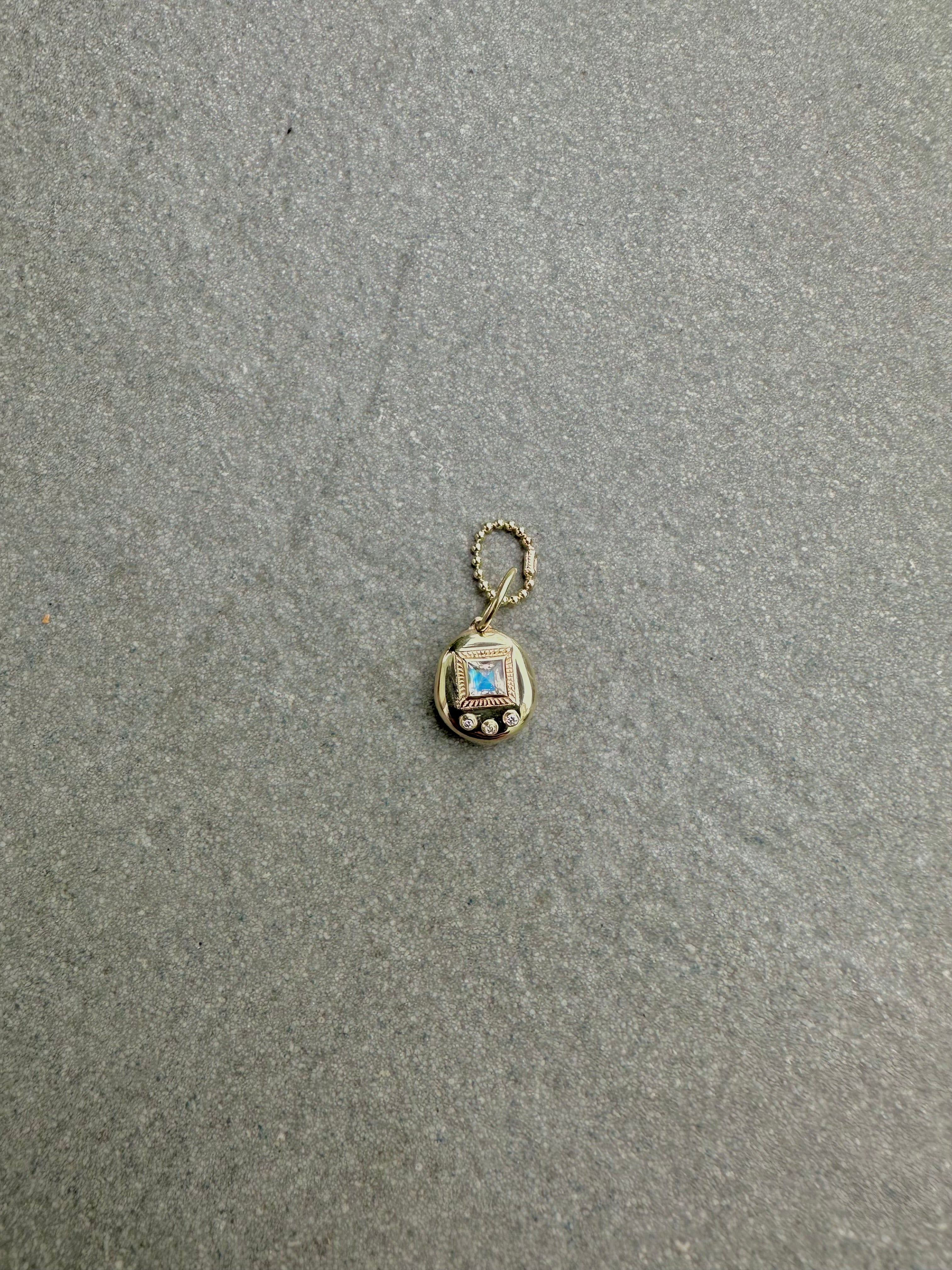 PREORDER APPROX SHIP 11/12/2025 - Gemagotchi Baby Size- Moonstone