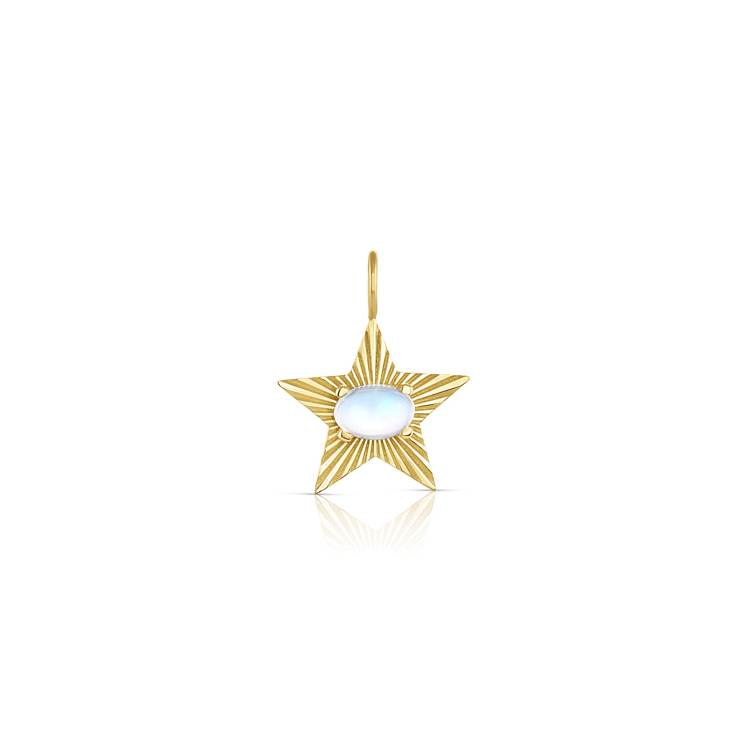 Moonstone StarLight Charm- Small