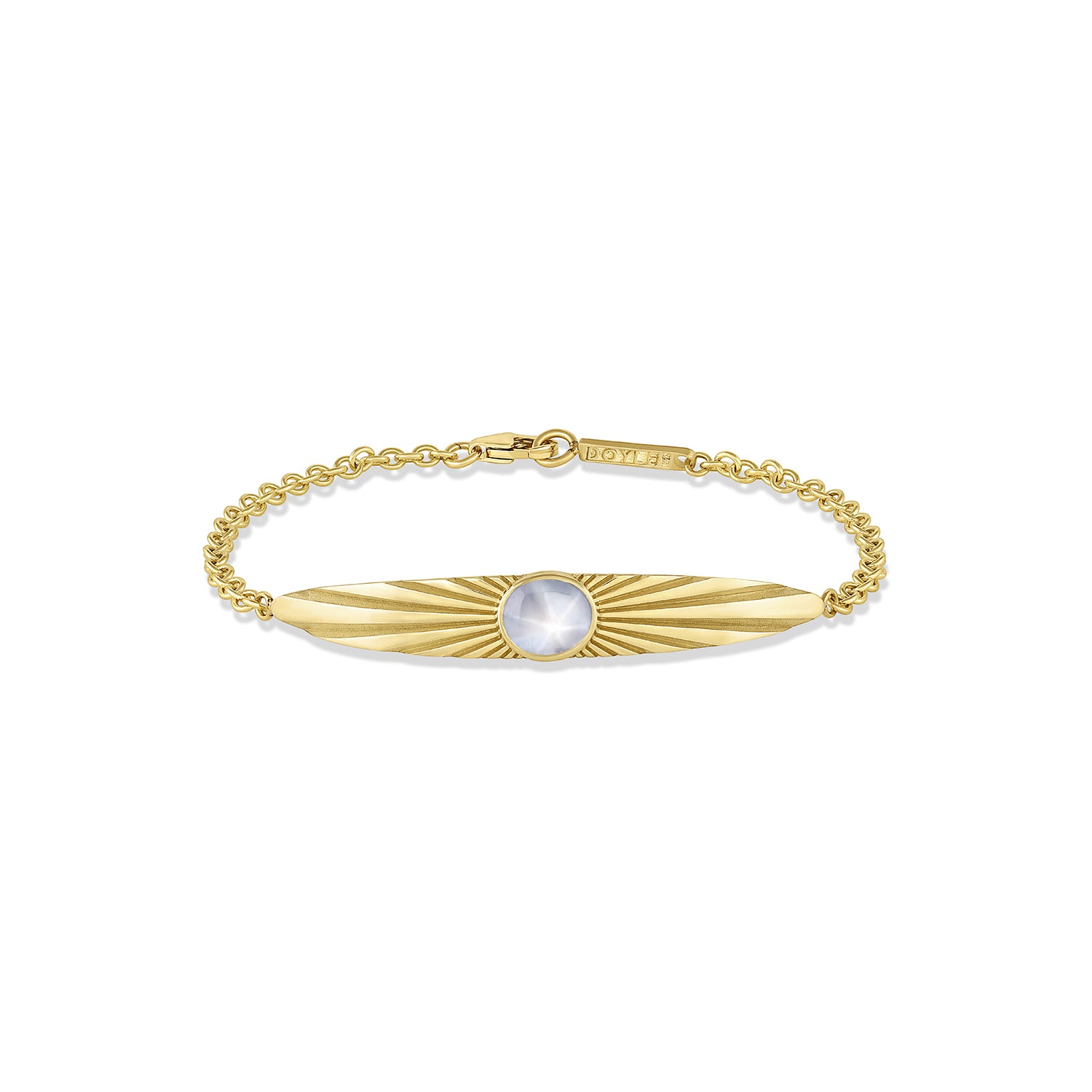 Star Sapphire Light ID Bracelet