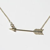Intentions Necklace - Arrow Charm Holder